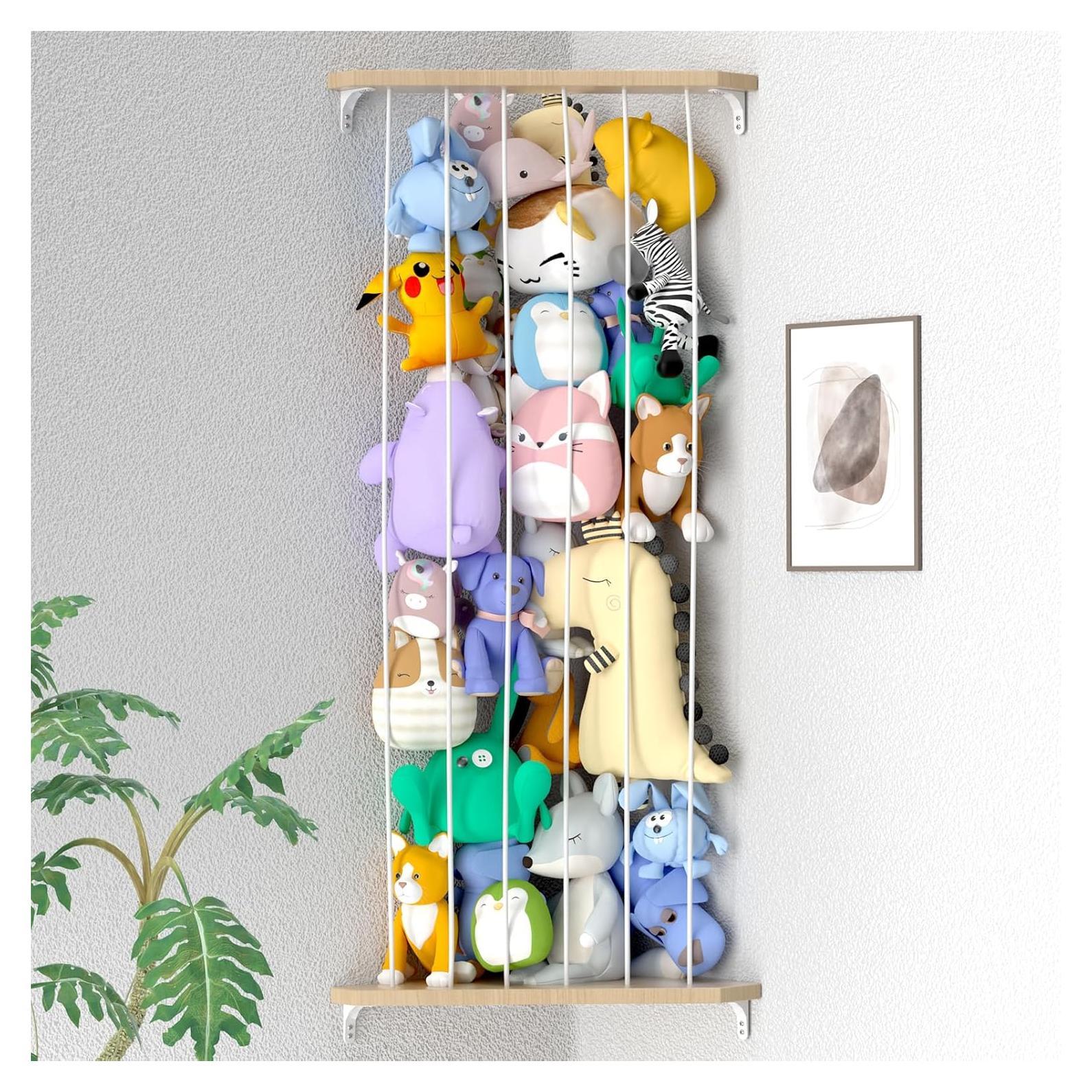 Hamaca de Almacenamiento de Peluches Zayysoha - Madera Pino 1.18 kg