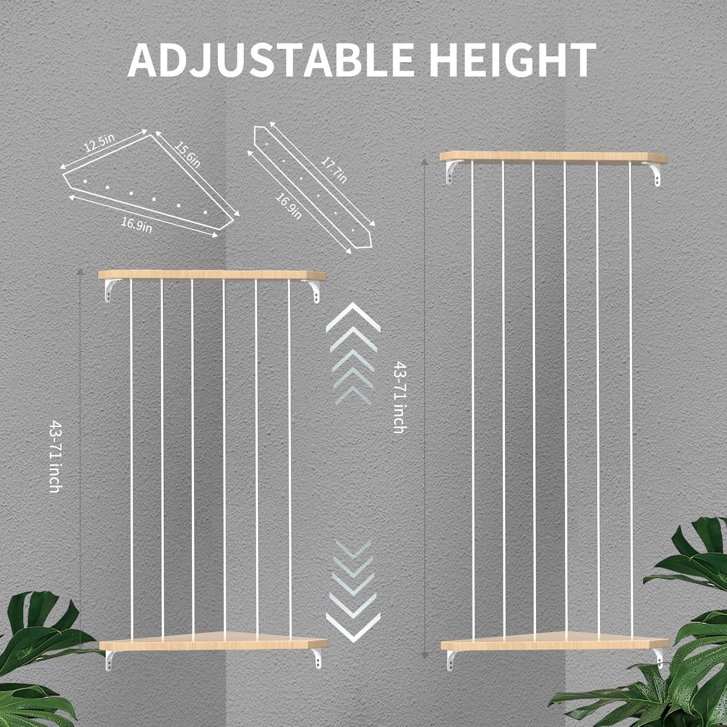 Hamaca de Almacenamiento de Peluches Zayysoha - Madera Pino 1.18 kg