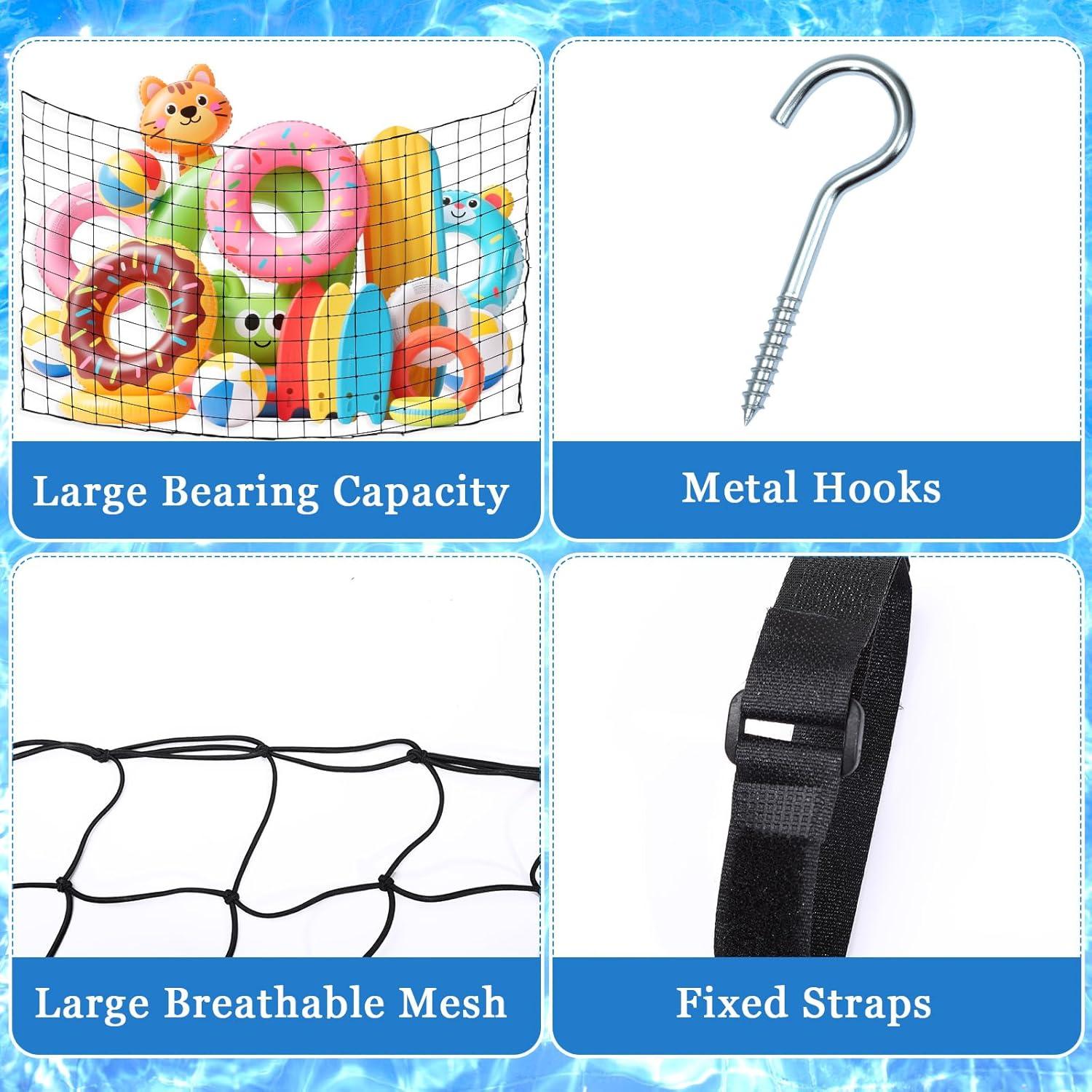 Red de Almacenamiento para Flotadores NOVWANG 200x150cm