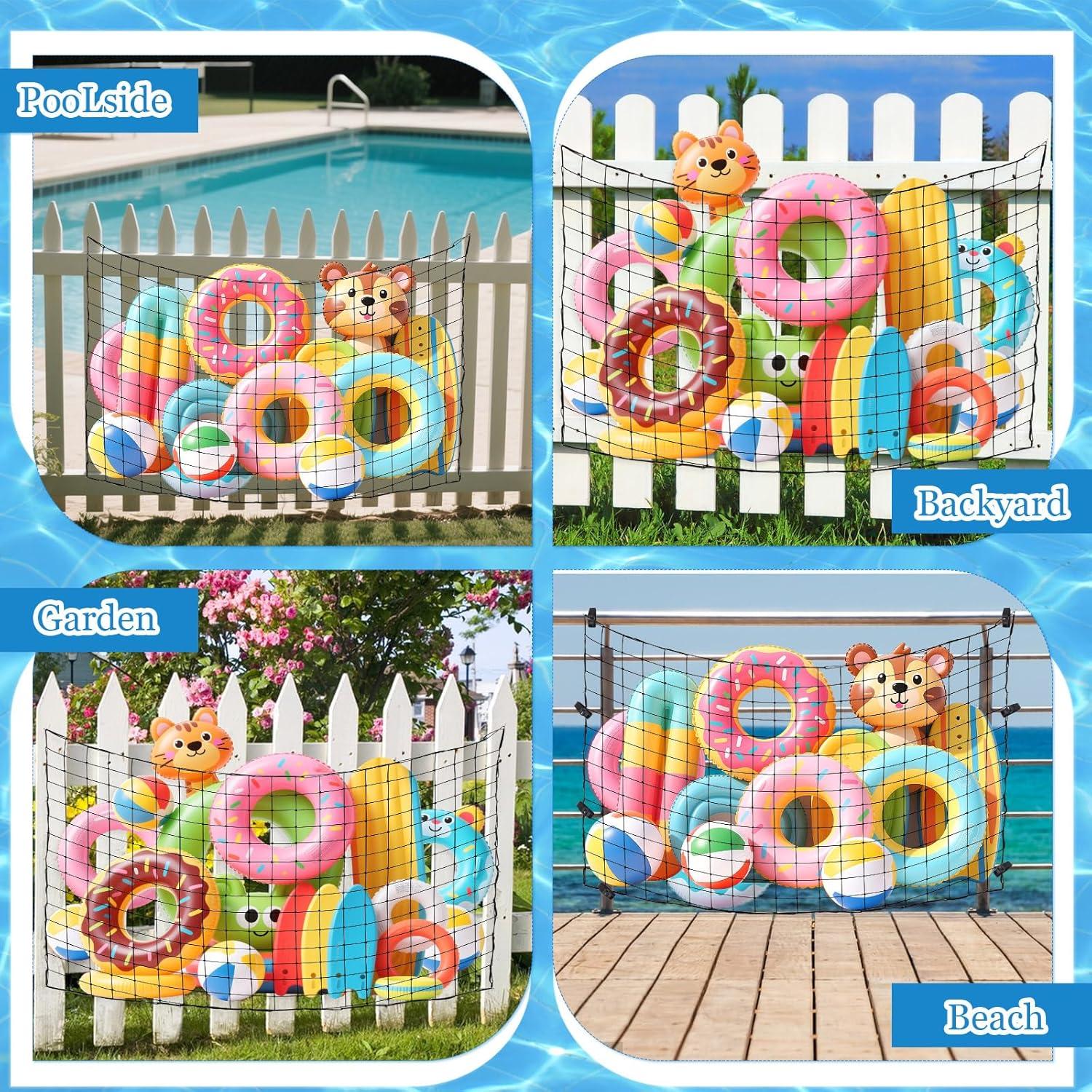 Red de Almacenamiento para Flotadores NOVWANG 200x150cm