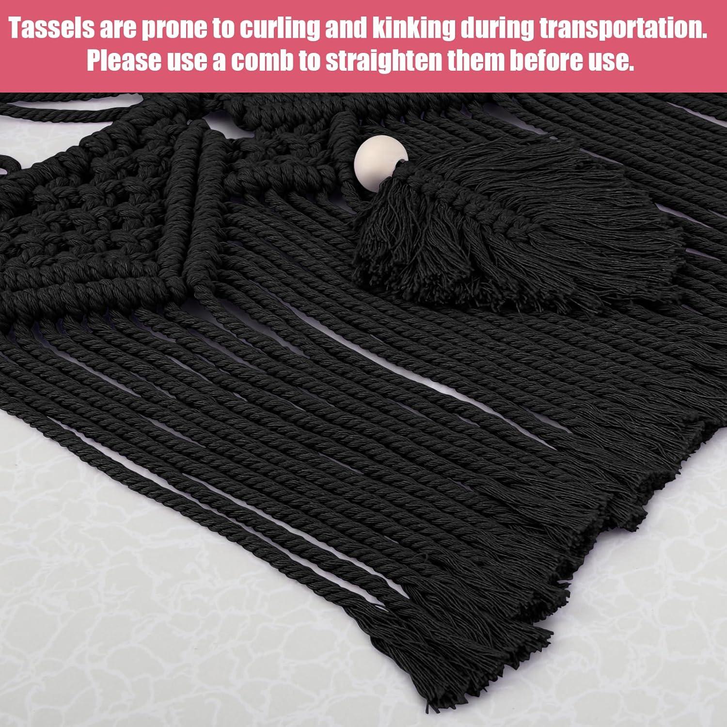 Hamaca de Almacenamiento de Peluches iHansee 56" Negra con Luces