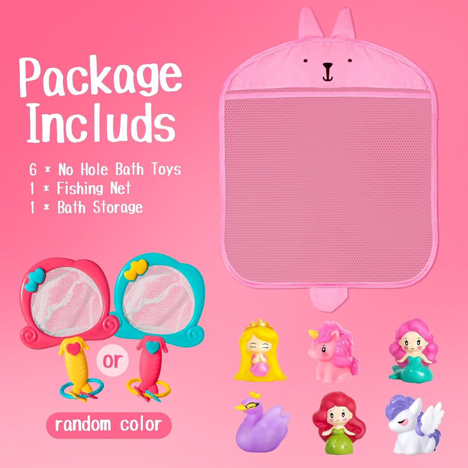 Juguetes de baño Hely Cancy 8 Piezas para Niños 1-3 Años