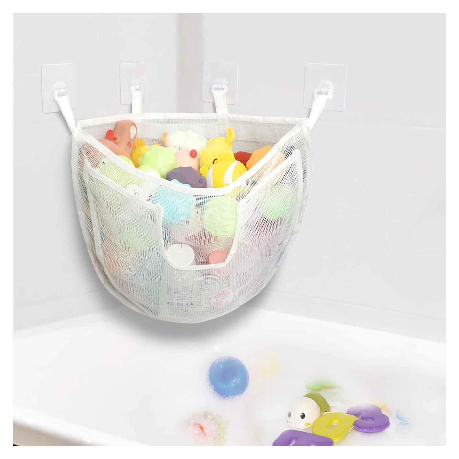 Organizador de Juguetes de Baño DOCMON Blanco Extra Grande