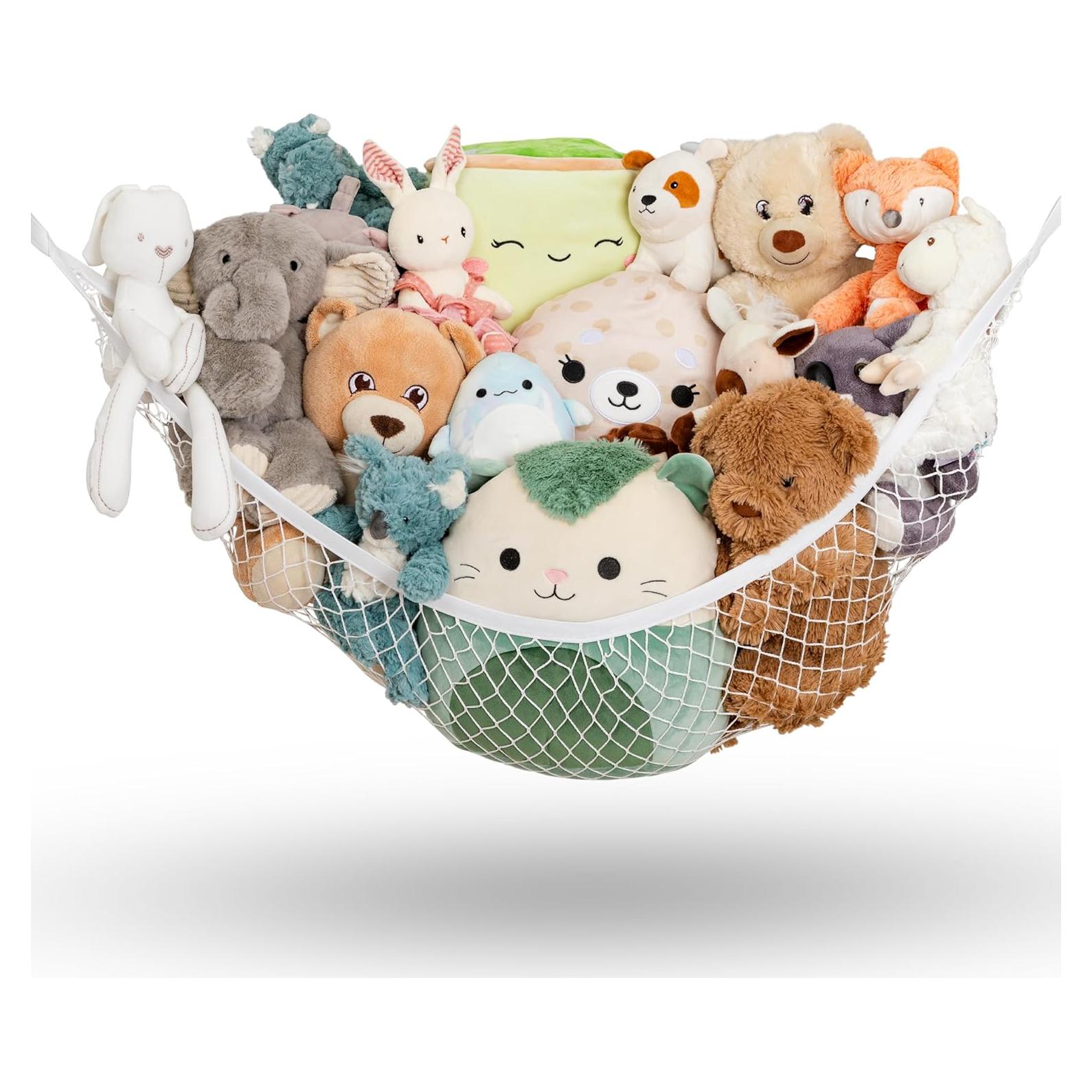 Hamaca de Animales de Peluche Yofi Design - Almacenamiento 170x170 cm