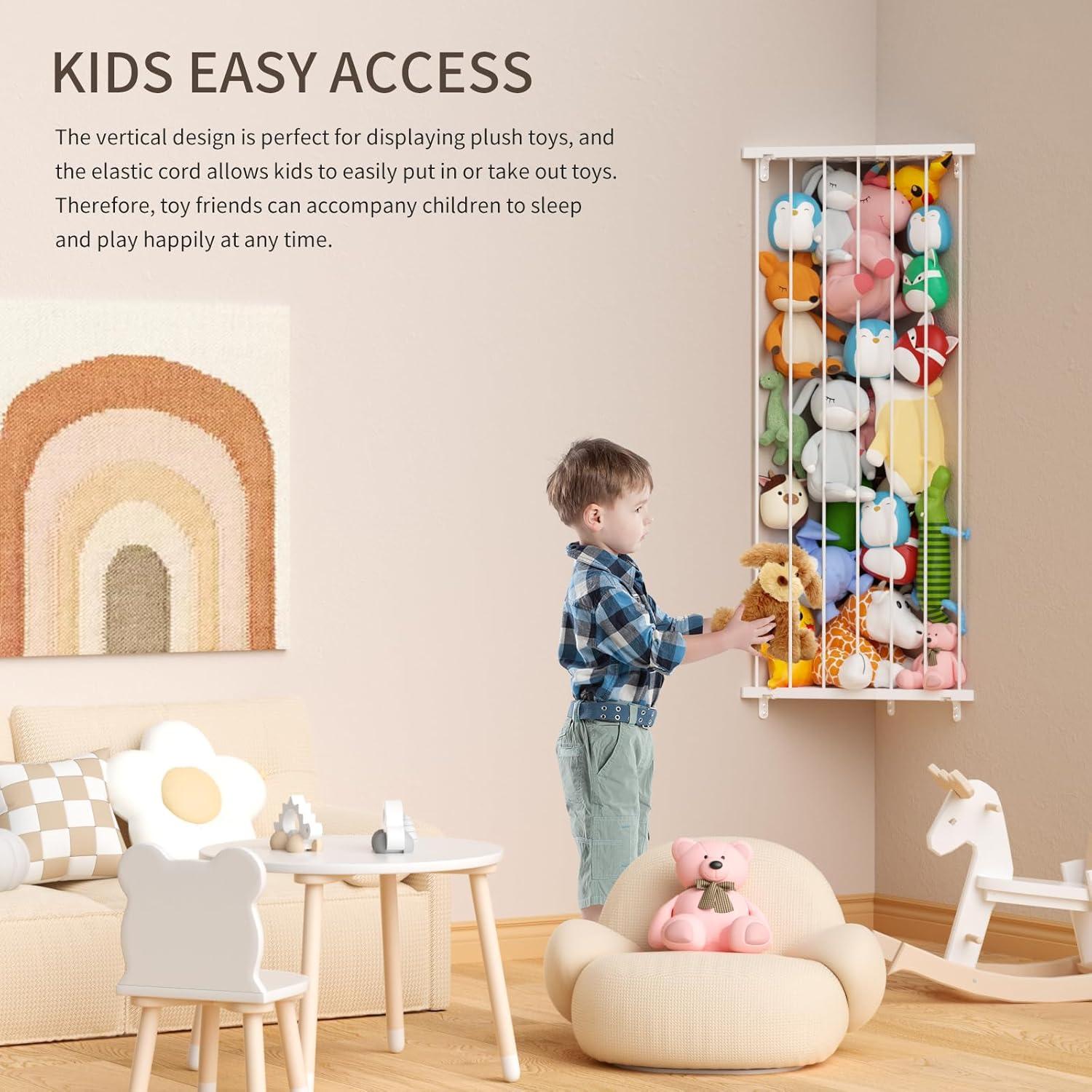 Organizador de Peluches en Esquina GGUO - Ajustable 160 cm