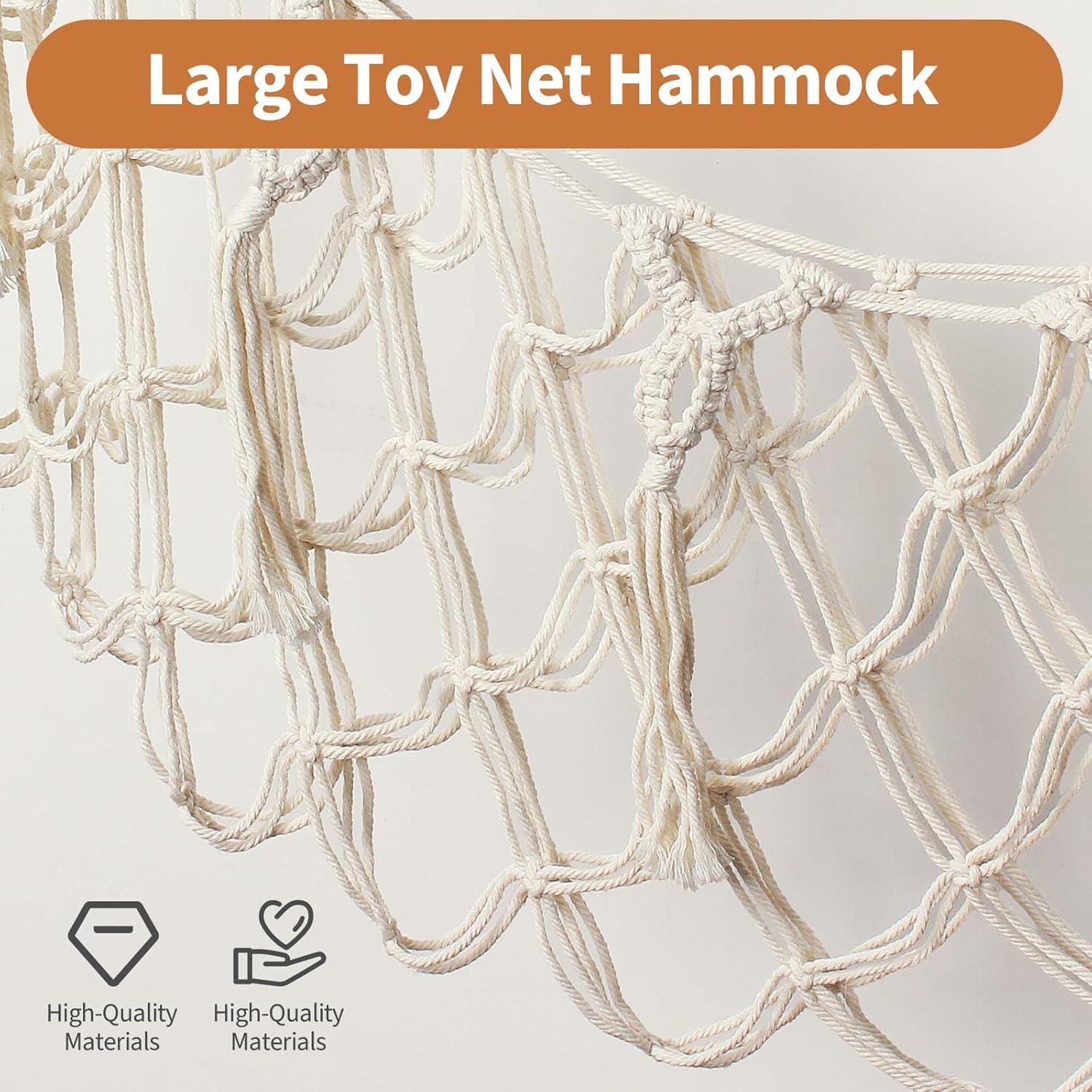 Hamaca de Peluches Aufee Crema 152.4x38.1cm Ajustable