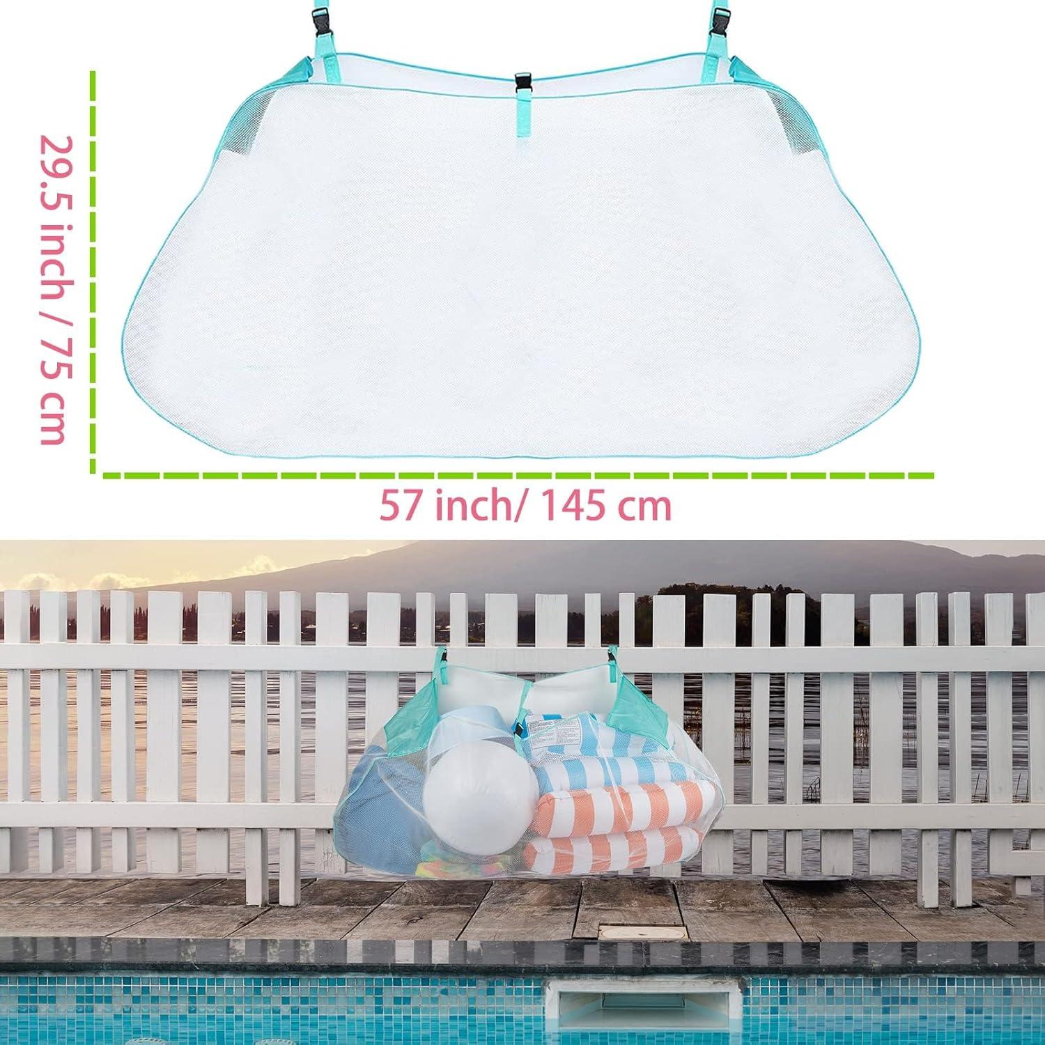 Bolsa de Almacenamiento Profully para Flotadores de Piscina Verde 145x74cm