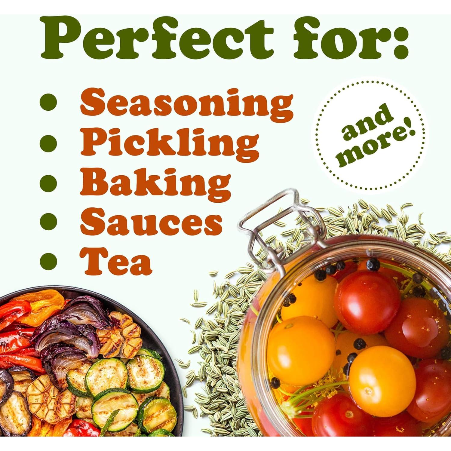 Semillas de Hinojo Food to Live 0.45 kg Crudas y Veganas