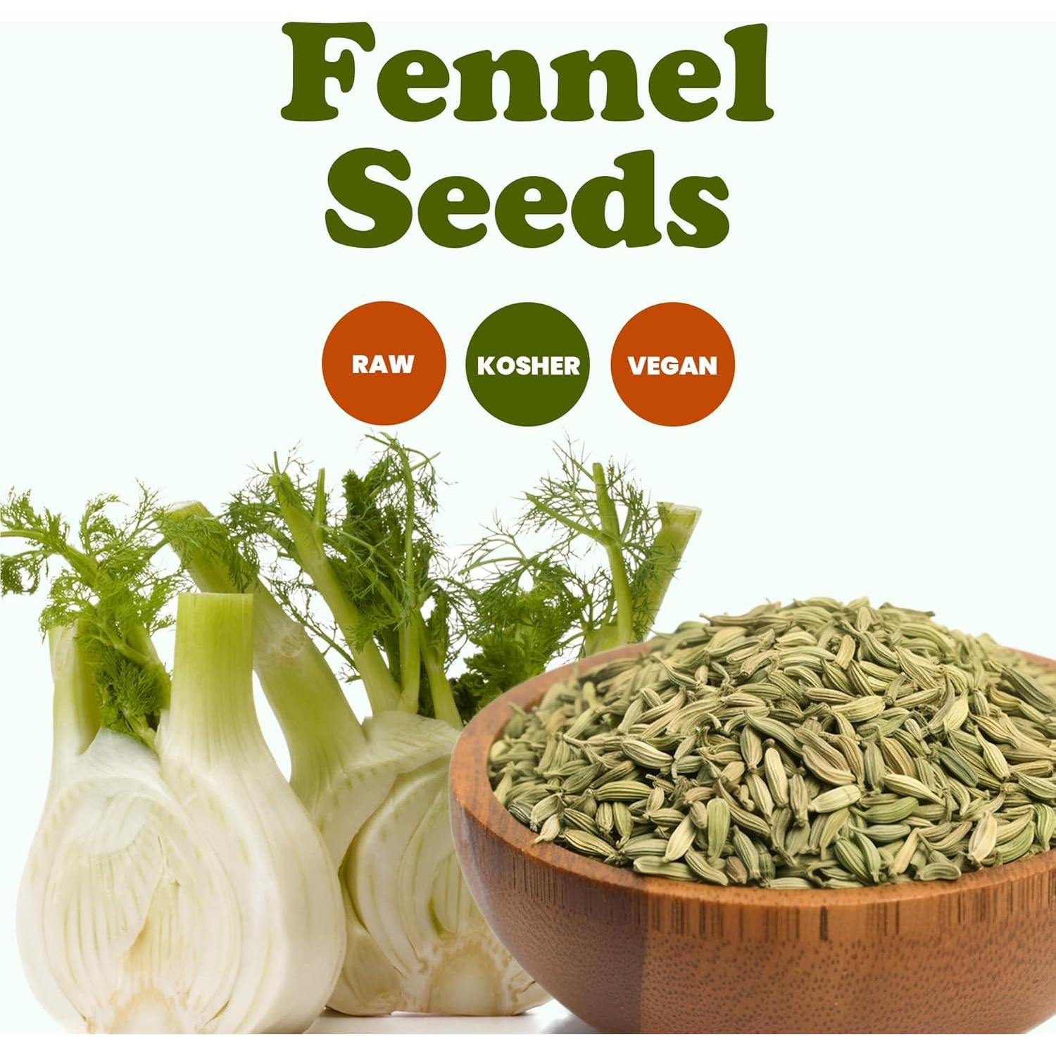 Semillas de Hinojo Food to Live 56.7g Crudas Veganas Kosher