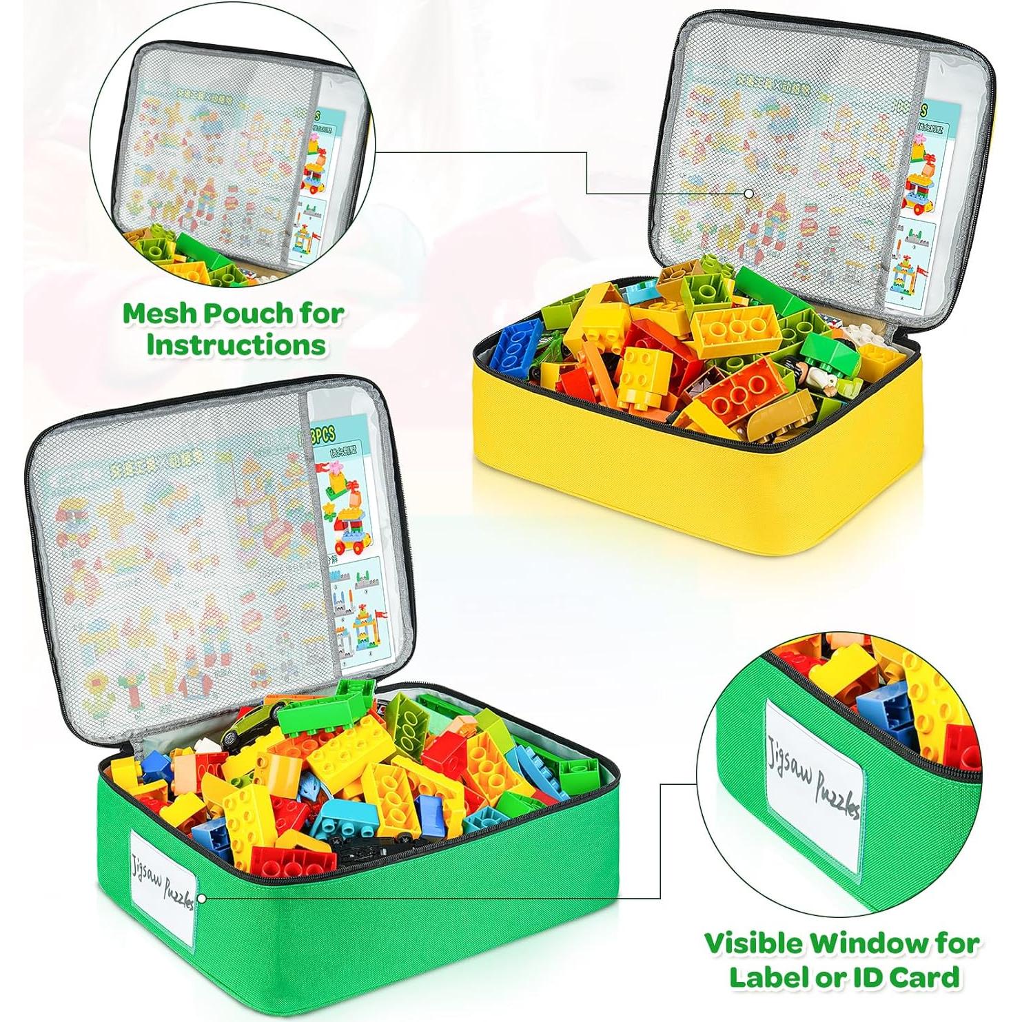 Bolsas de Almacenamiento de Juguetes ZIOZERTT 5 Pcs Multicolor