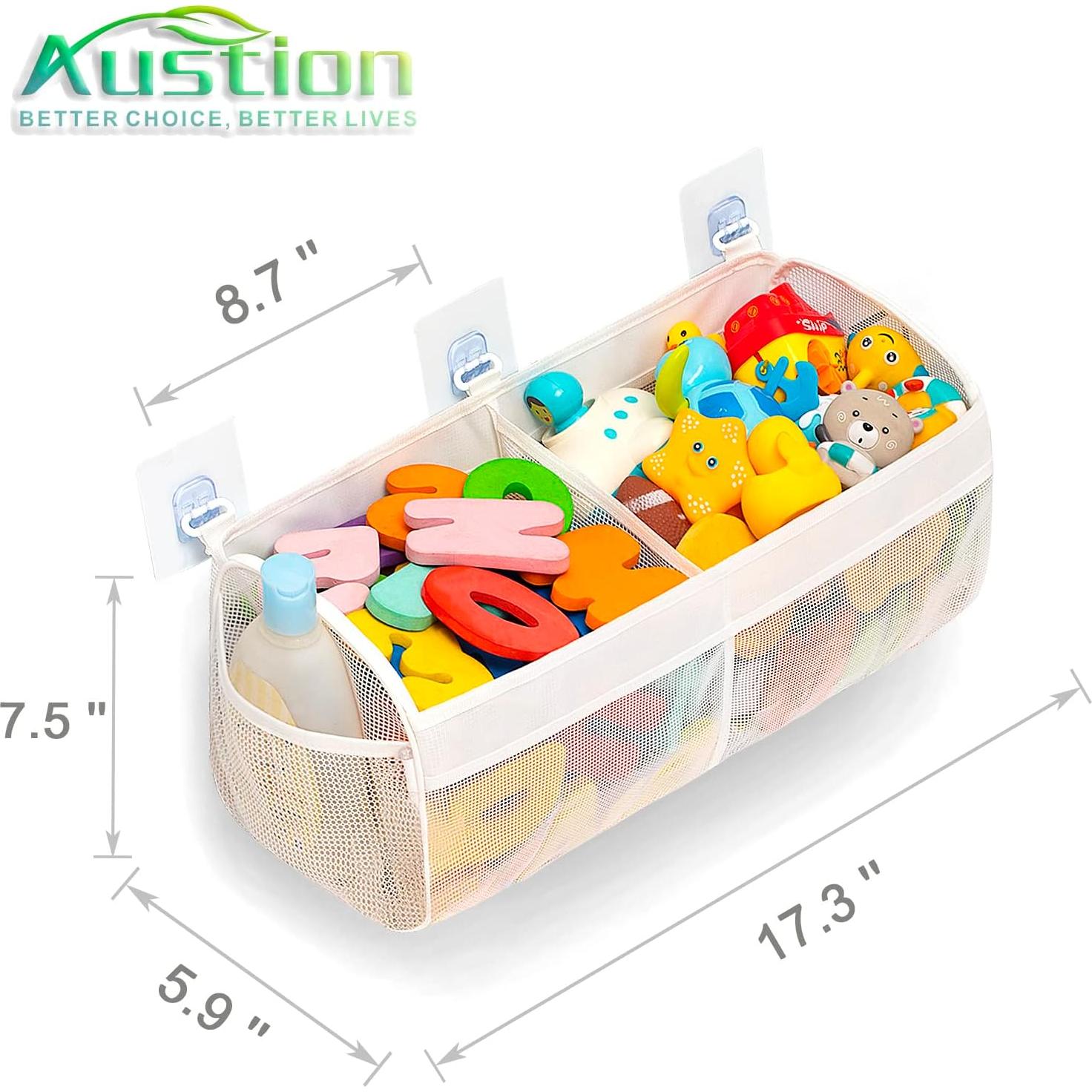 Organizador de Juguetes de Baño Austion Malla 2 Compartimentos