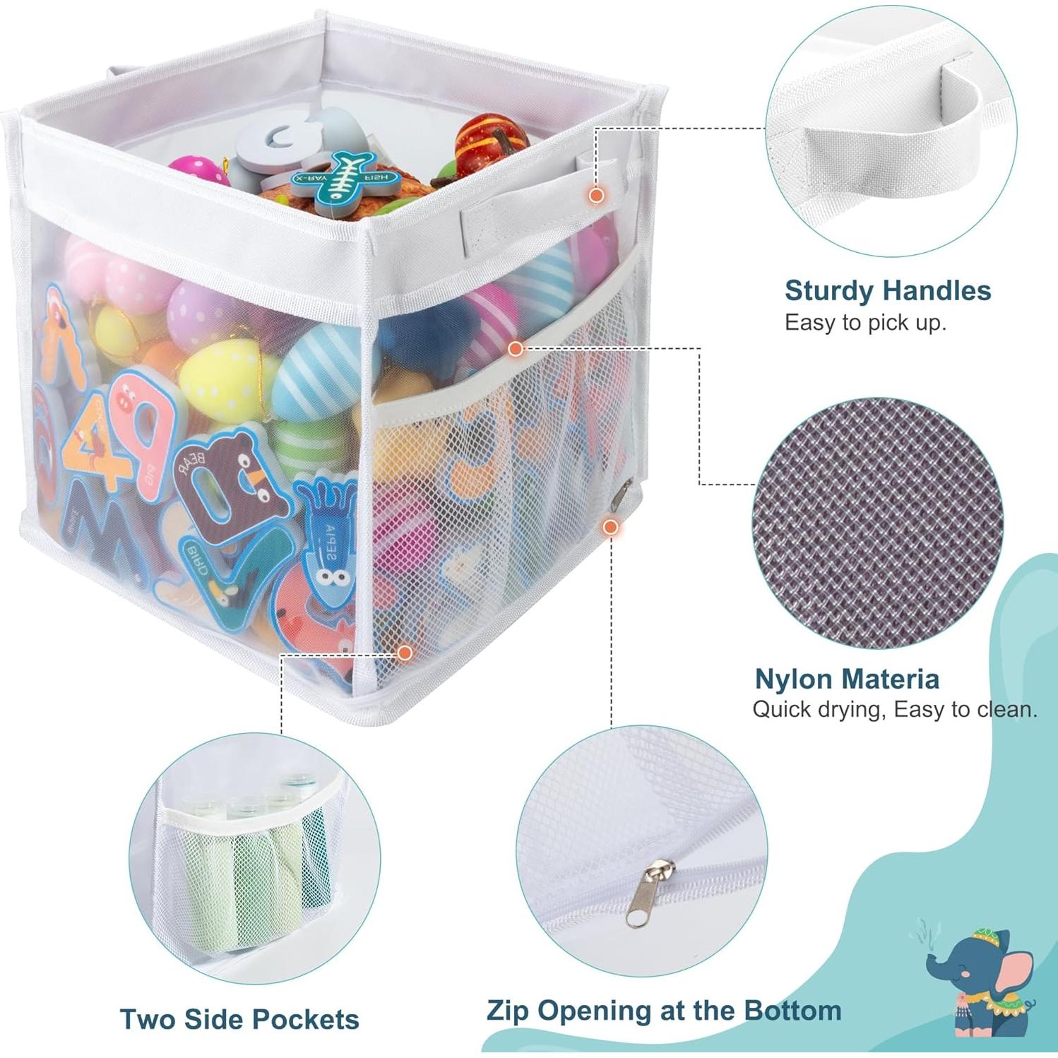Organizador de Juguetes de Baño ZIFTY 25.4cm Secado Rápido