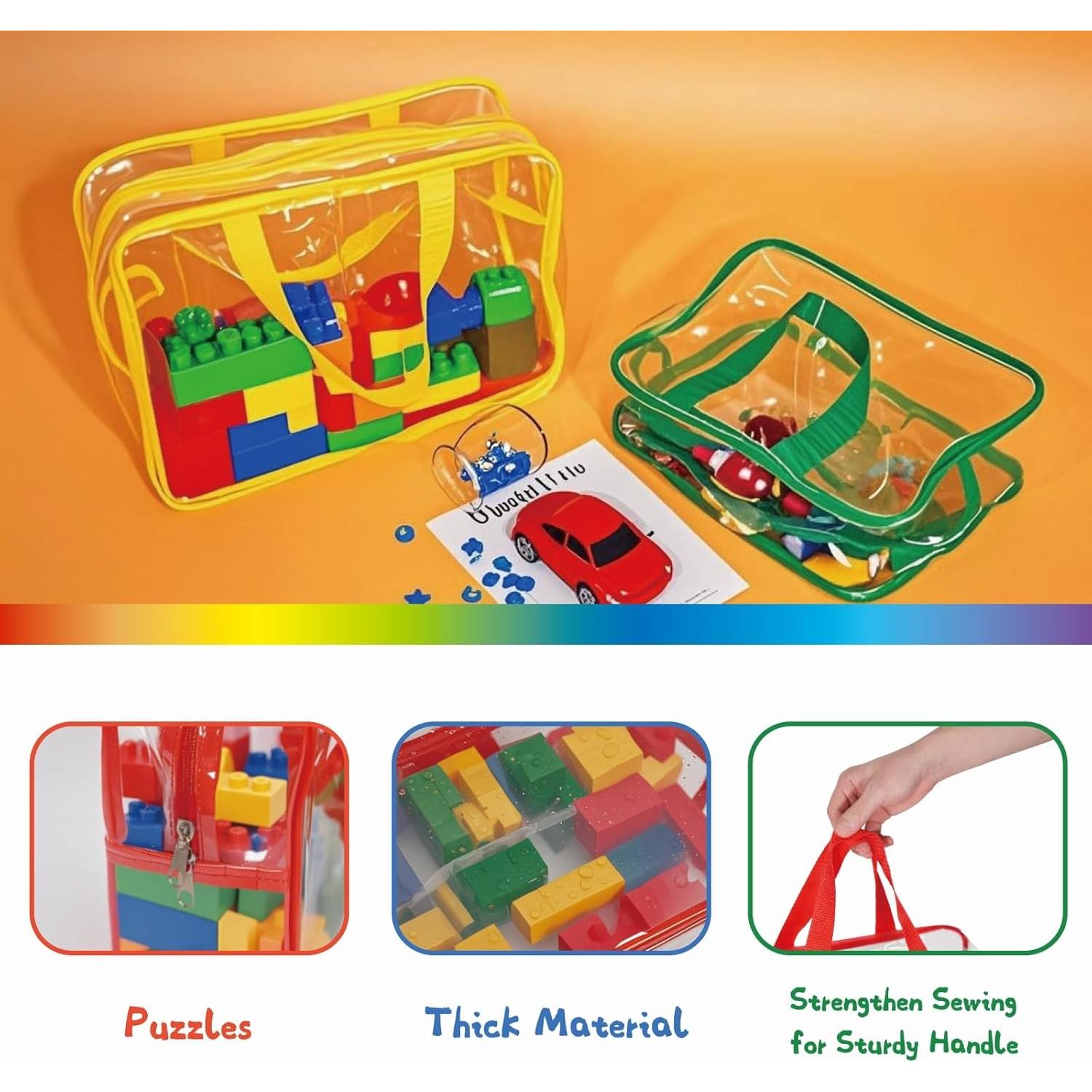 6 Bolsas de Almacenamiento de Juguetes FYIN-HONG Multicolor