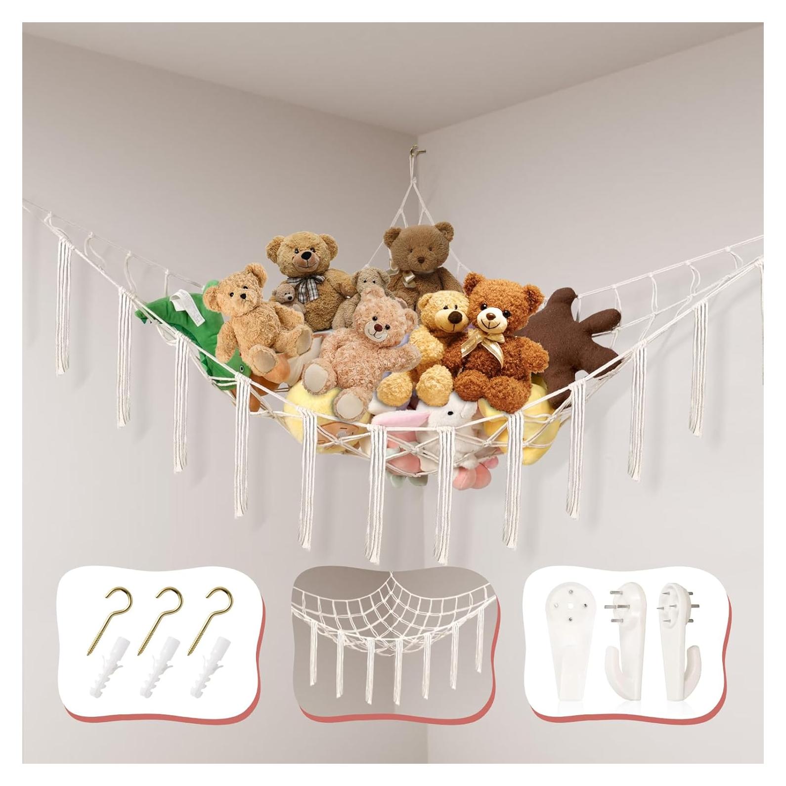 Hamaca de Peluches Esquinera Powkoo 152x110 cm Beige