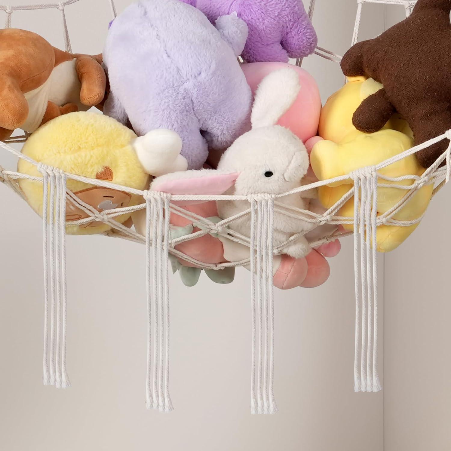 Hamaca de Peluches Esquinera Powkoo 152x110 cm Beige