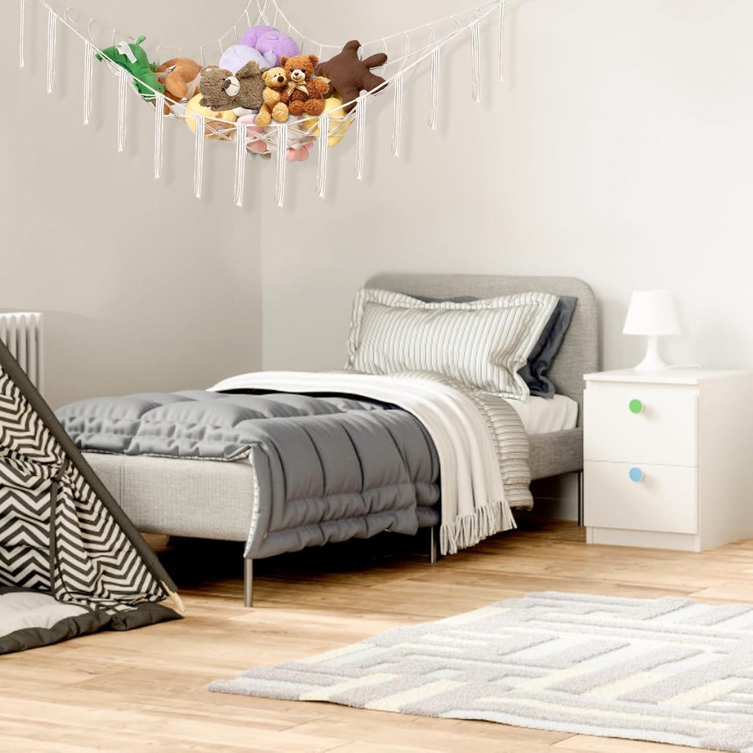 Hamaca de Peluches Esquinera Powkoo 152x110 cm Beige