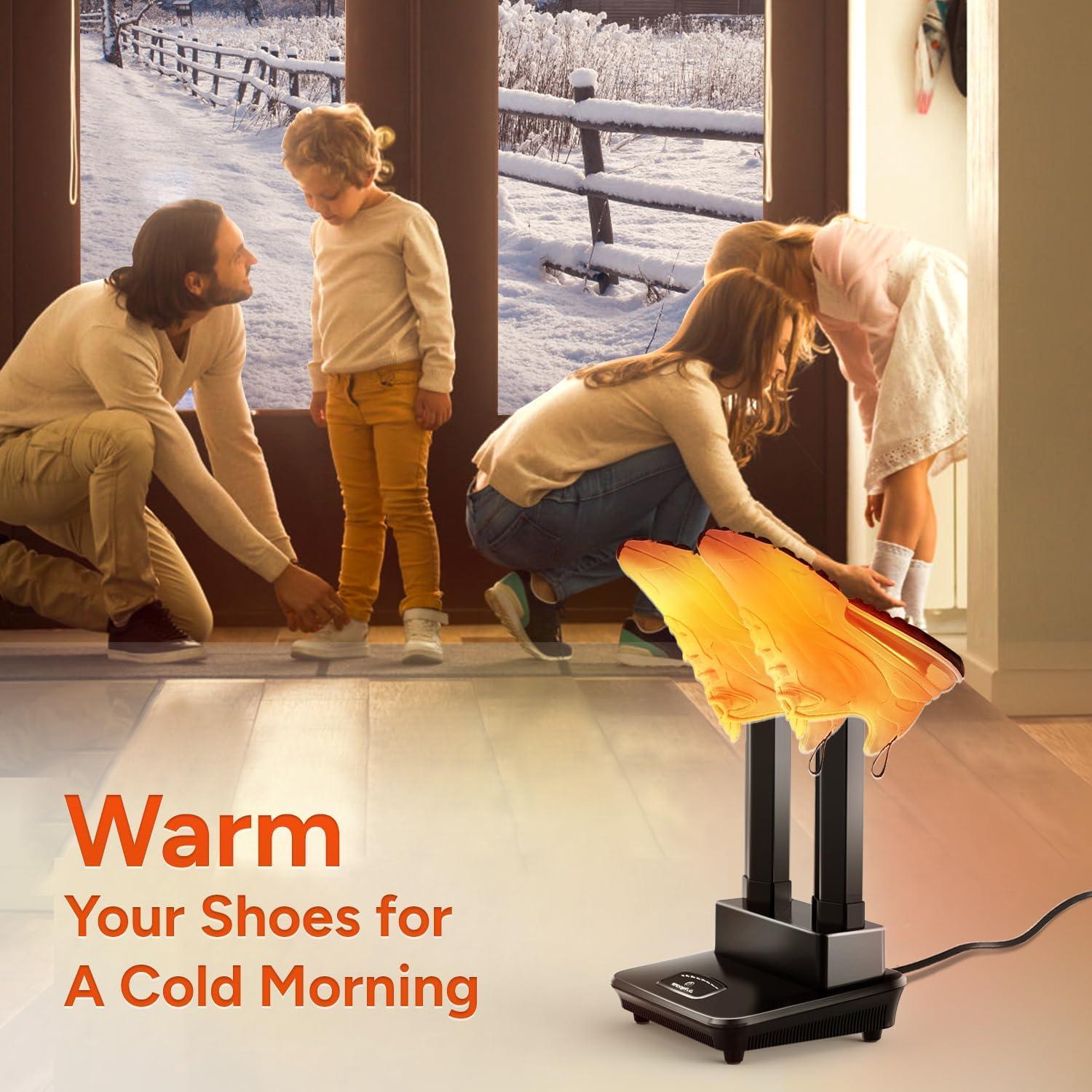 Secador de Botas Dr. Prepare con Temporizador y Tubos Ajustables