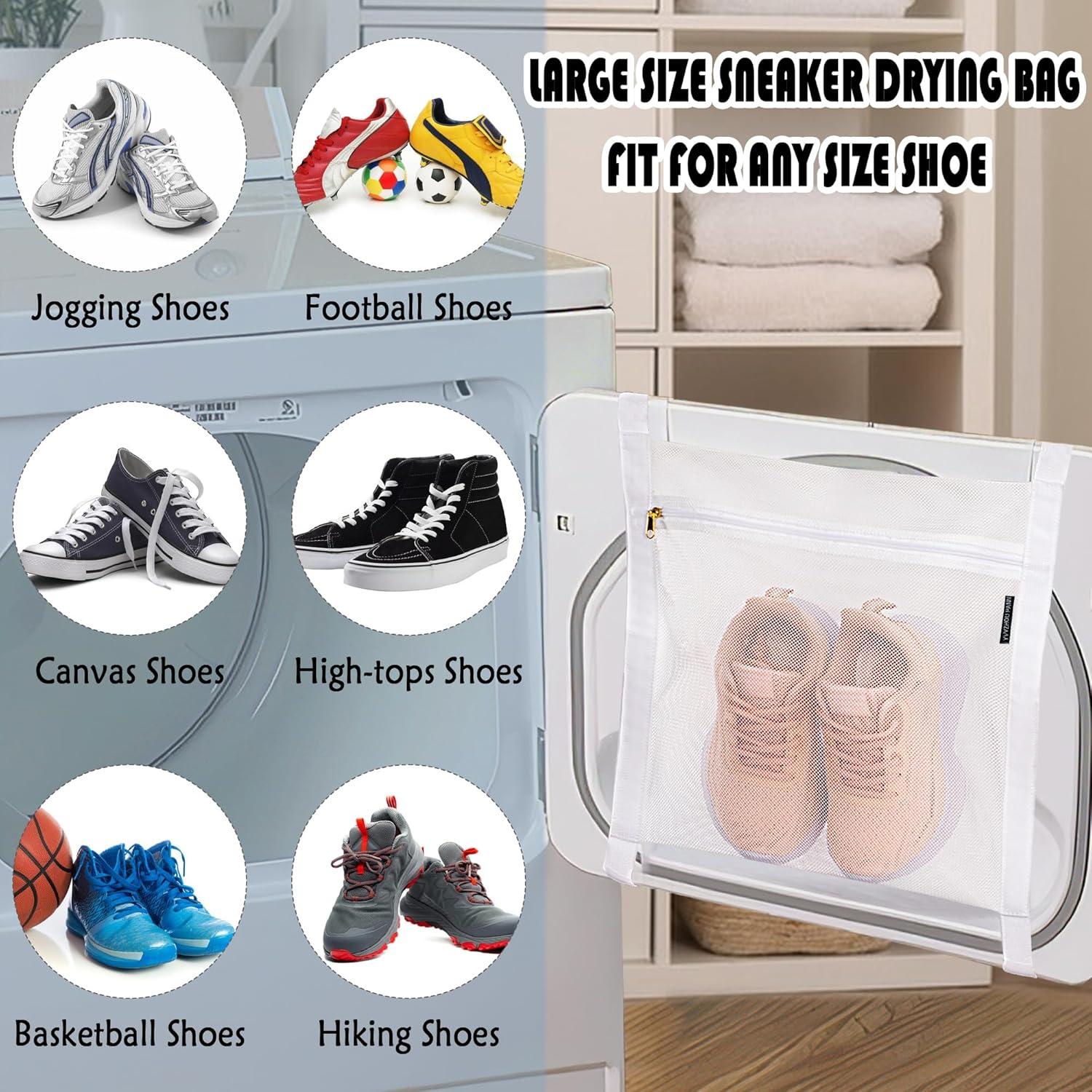 Bolsa para Secar Zapatos YVVZHOU PANN 40x35 cm Blanca