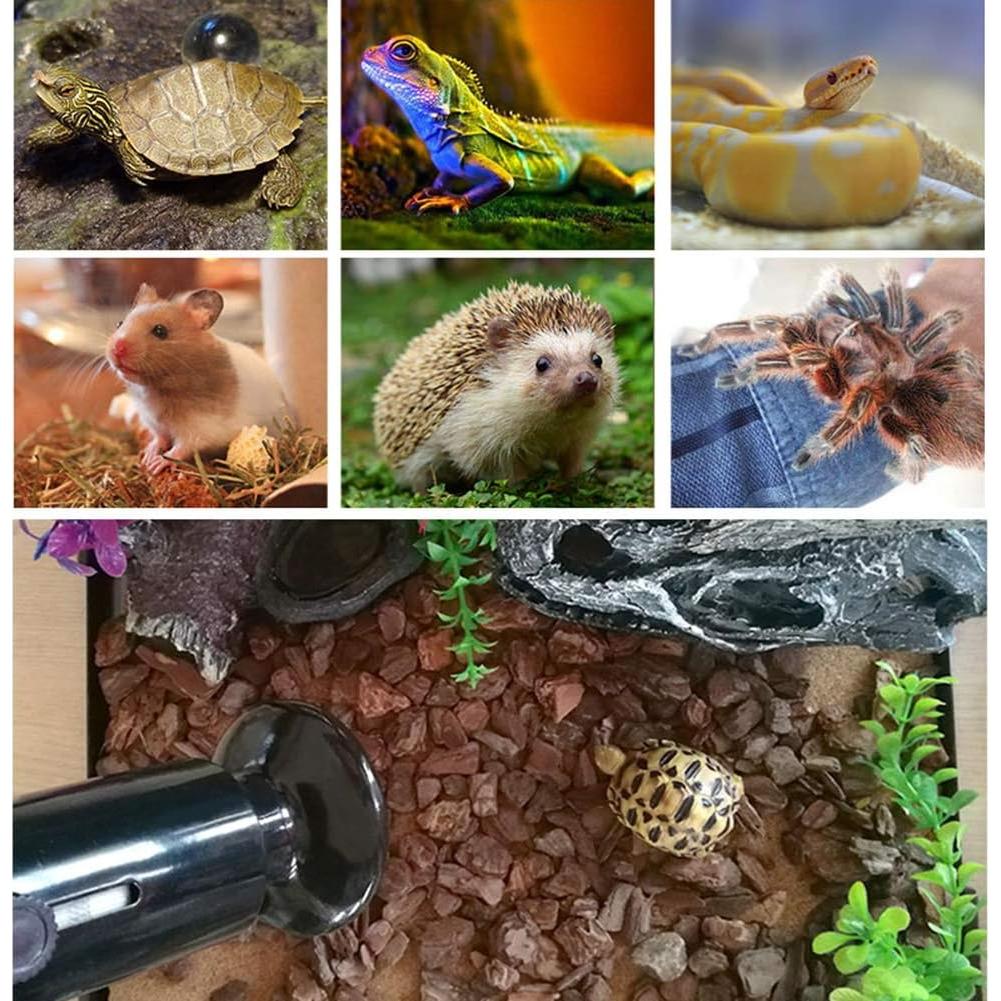 Bombilla de Calor Cerámica Lucky Farm 200W para Reptiles 2pcs