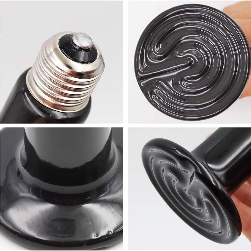 Bombilla de Calor Cerámica Lucky Farm 200W para Reptiles 2pcs