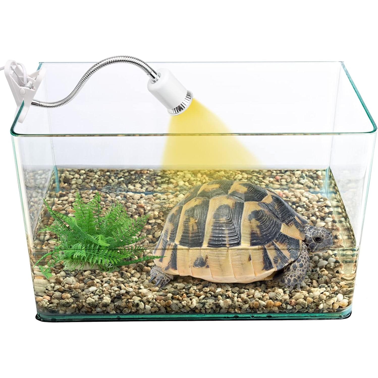 Lámpara de Calor para Reptiles Catcan 50W UVA UVB Ajustable