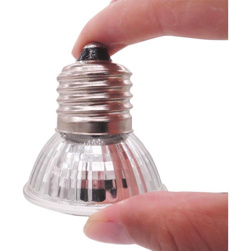 Paquete de 4 Lámparas de Calentamiento 50W CTKcom para Reptiles
