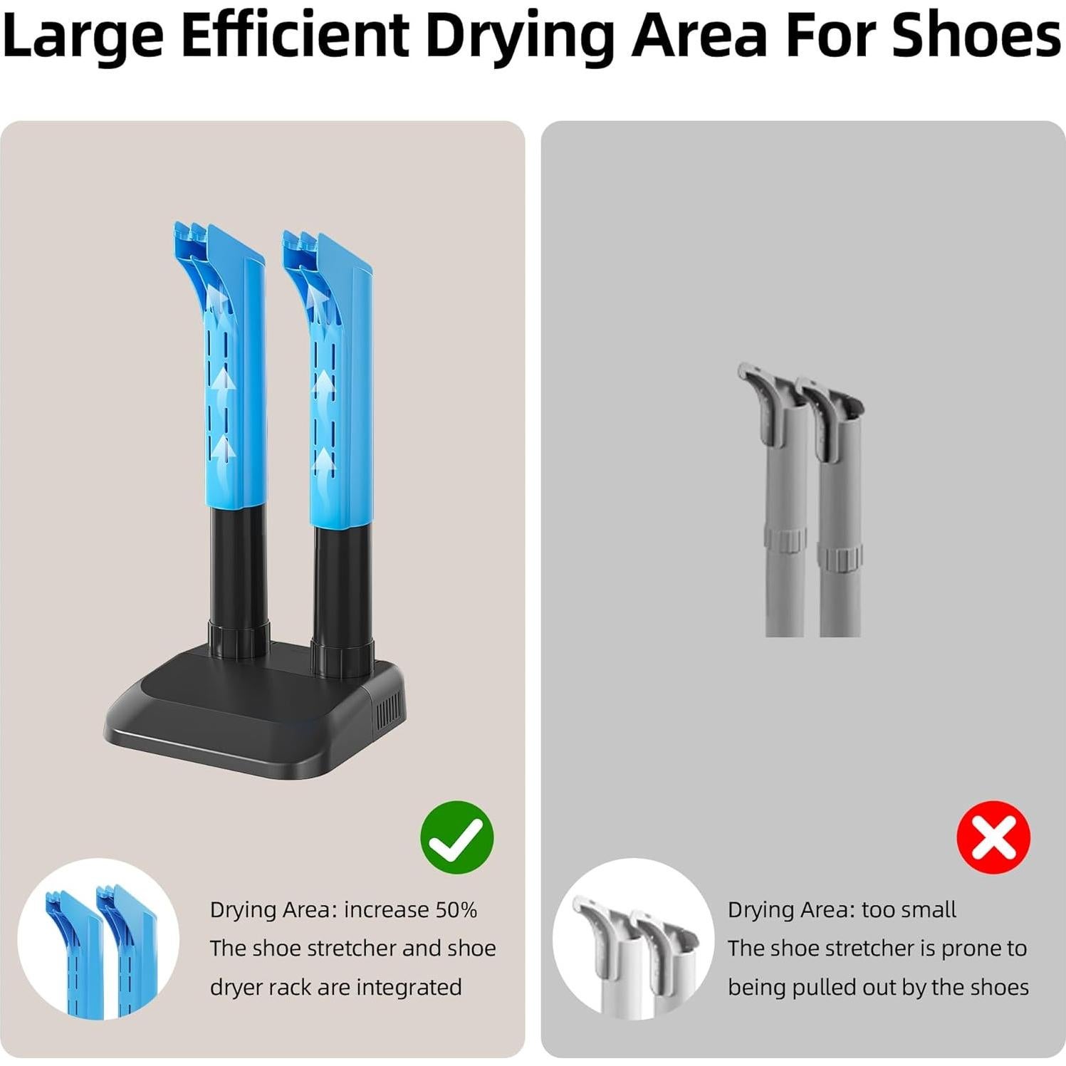 Secador de Botas Monealpis Ultra Silencioso 360° 1.22kg