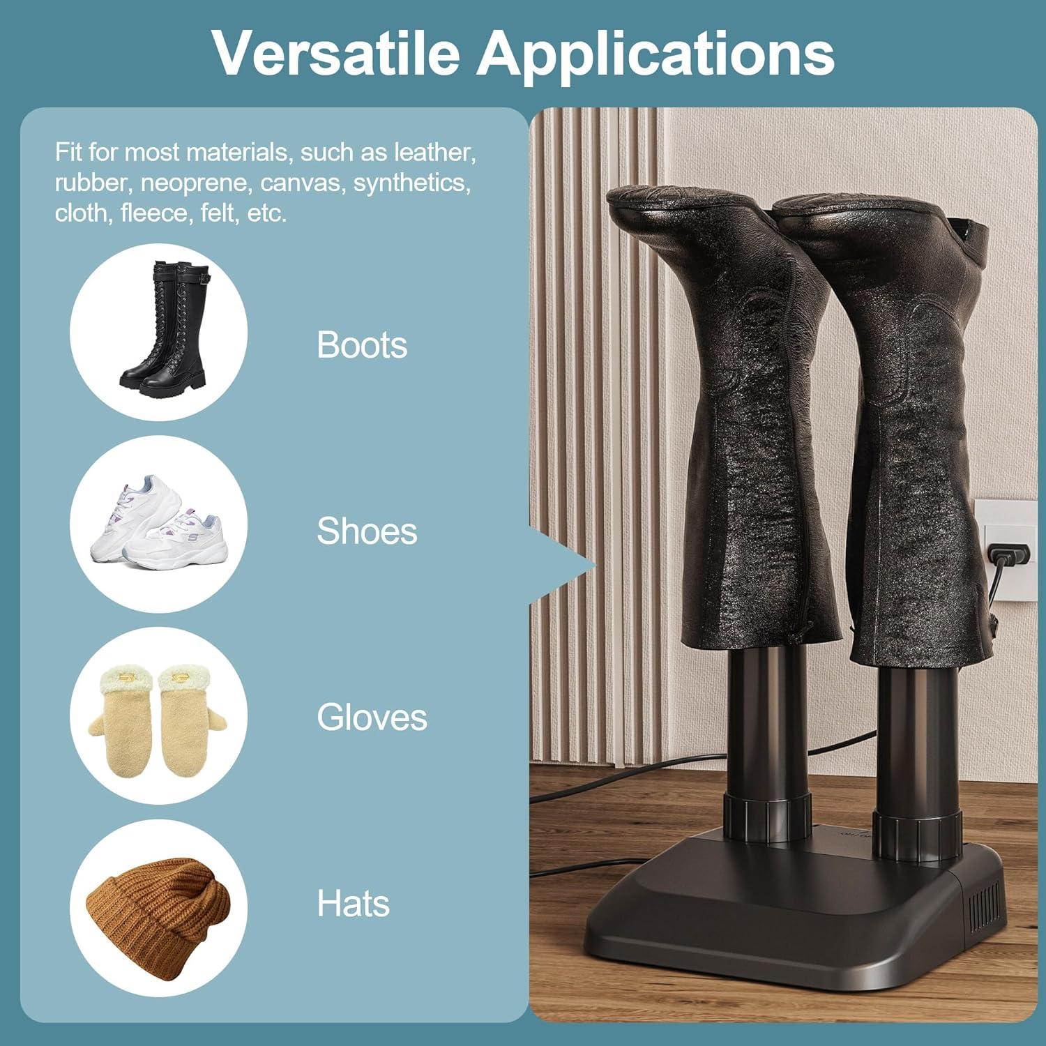 Secador de Botas Monealpis Ultra Silencioso 360° 1.22kg