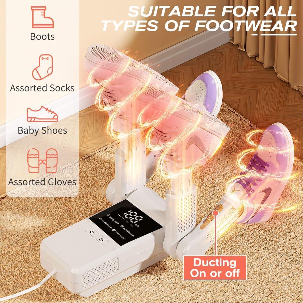 Secador de Zapatos BAUSATZ Eléctrico 4 Patas 60°C