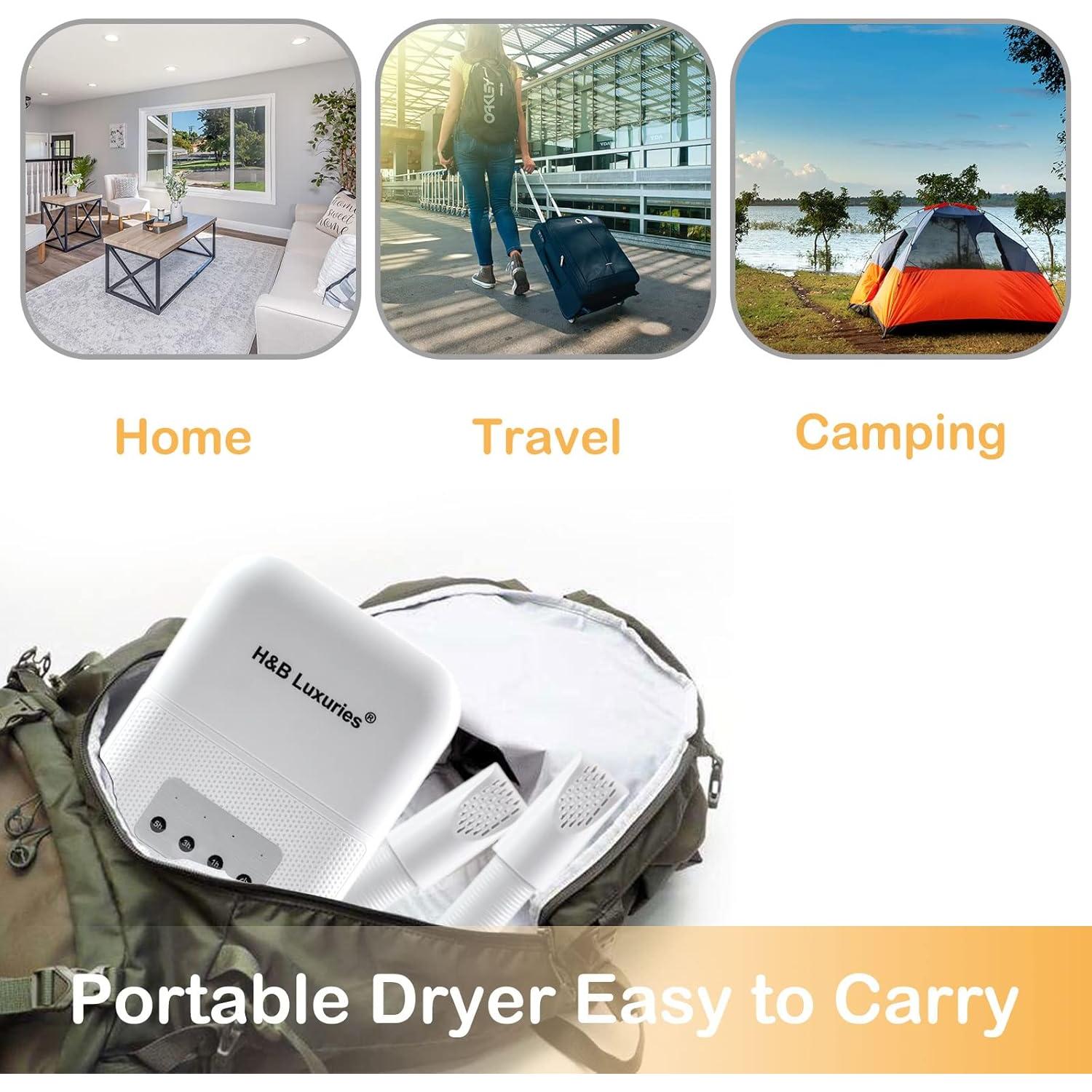 Secador de Botas H&B Lujo HBLXSD01 - Elimina Humedad y Olores