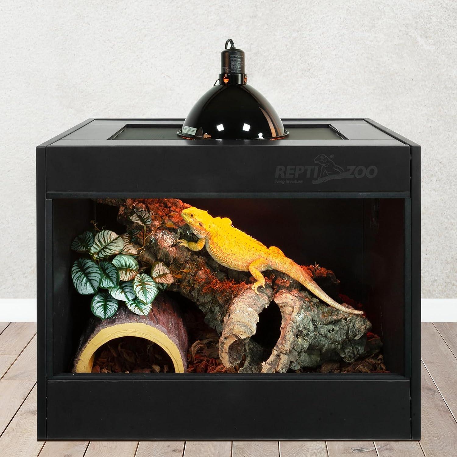 Lámpara de Dome Profundo Regulable REPTI ZOO 21.6 cm UVA UVB