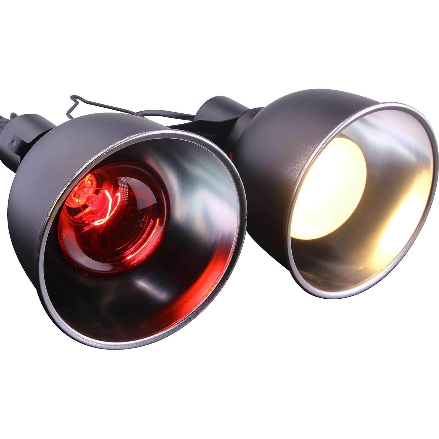 Conjunto de Lámpara de Calor para Reptiles AIICIOO 150W