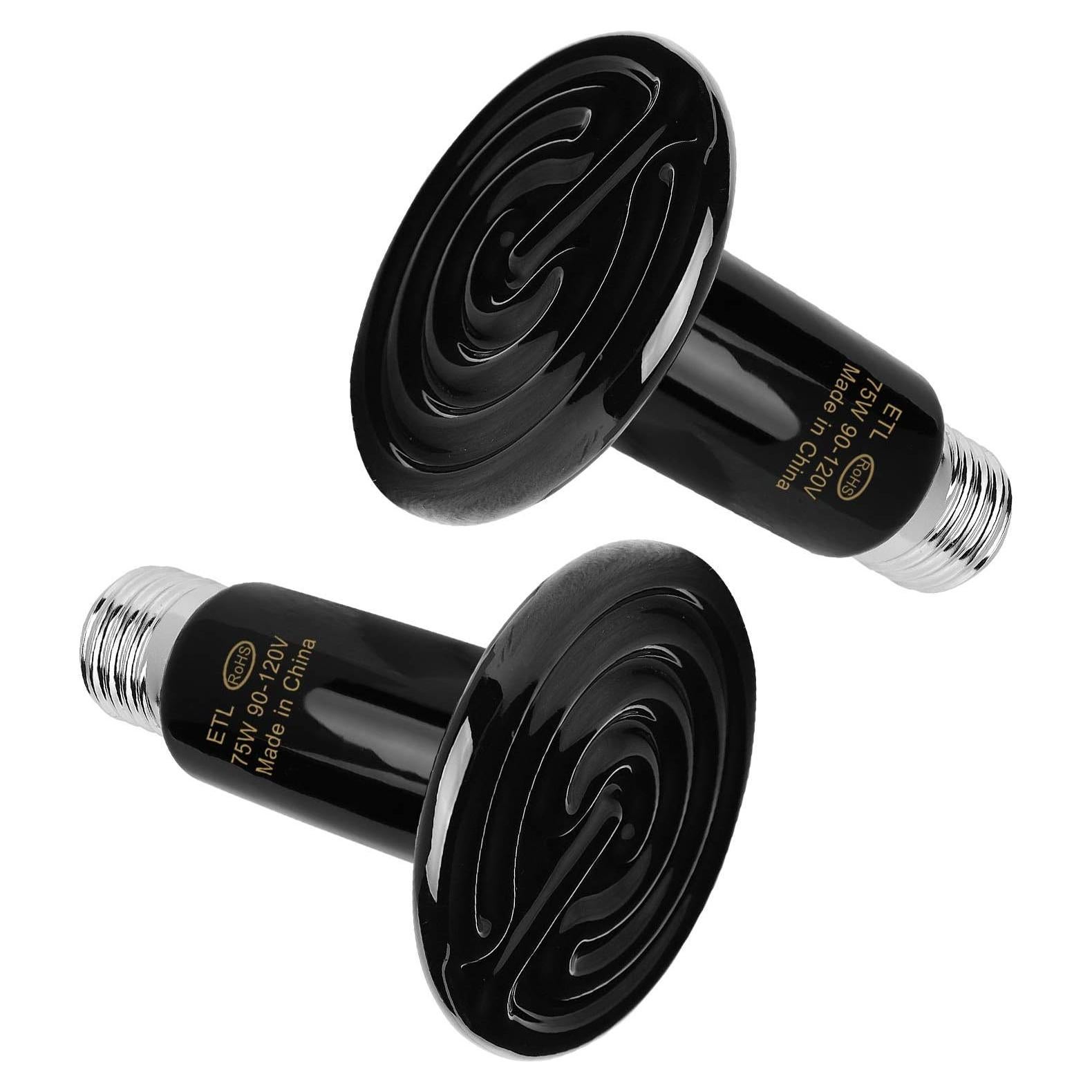 Calentador Infrarrojo Cerámico OMAYKEY 75W para Reptiles