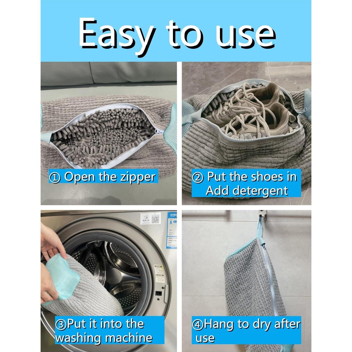 Bolsa de Lavado de Zapatos Taoddoe Reutilizable 39x19 cm