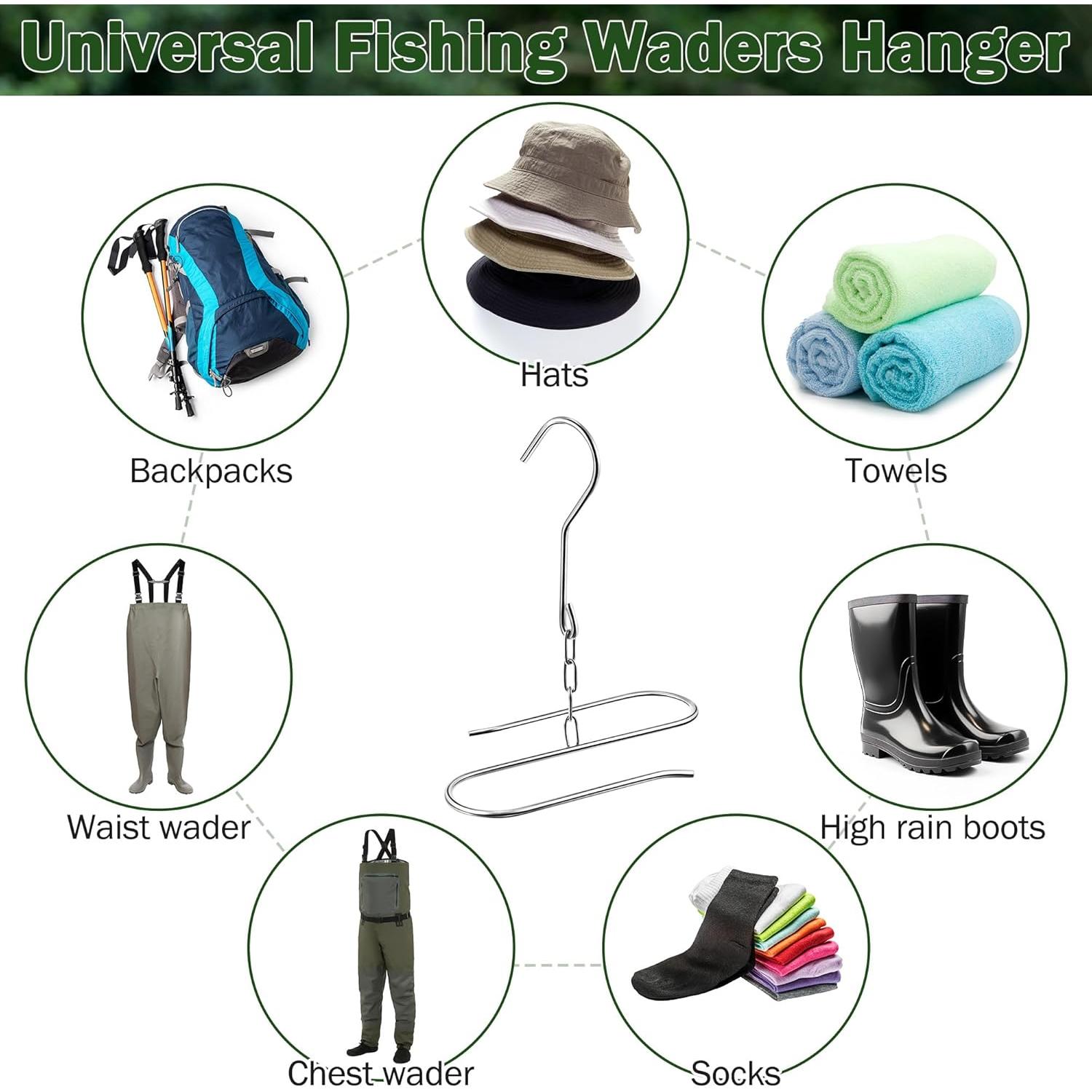 Soportes para Botas de Wader Dreyoo - Acero Inoxidable - 2 Piezas