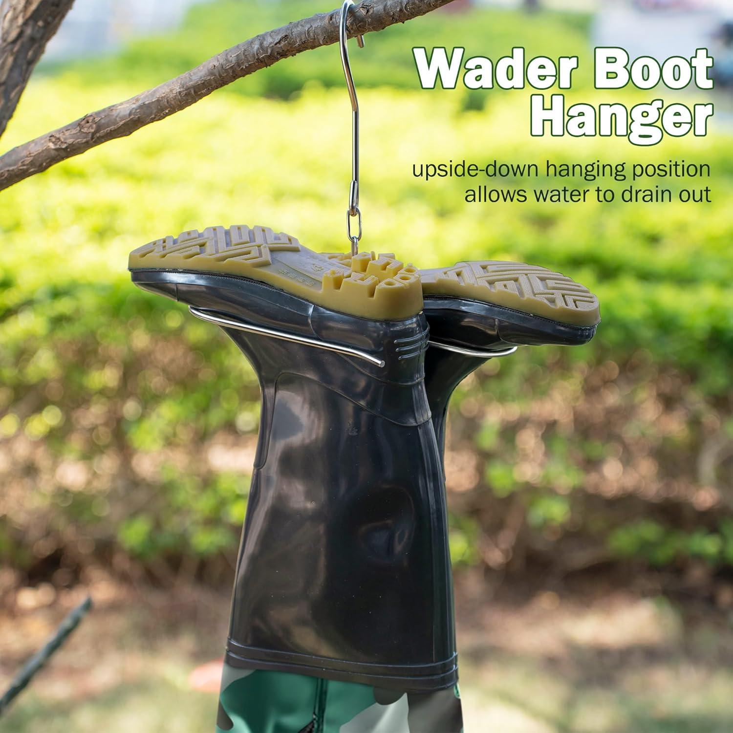 Soportes para Botas de Wader Dreyoo - Acero Inoxidable - 2 Piezas