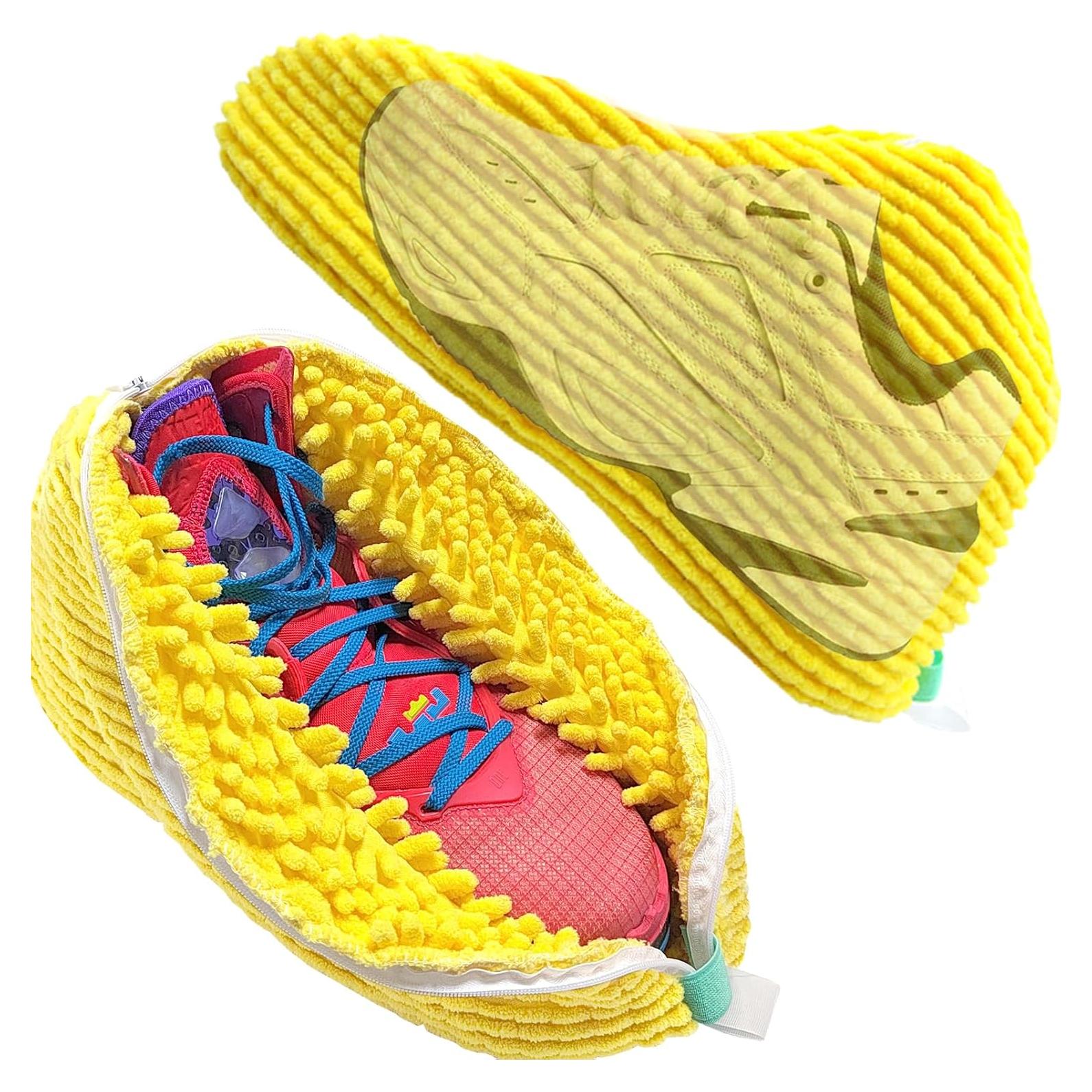 Bolsa de Lavado de Zapatos KISYONGUS - 2 Piezas Amarillo