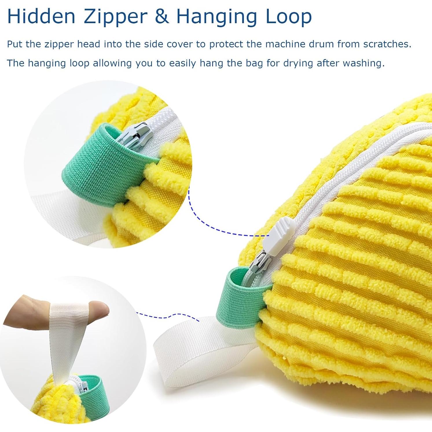 Bolsa de Lavado de Zapatos KISYONGUS - 2 Piezas Amarillo