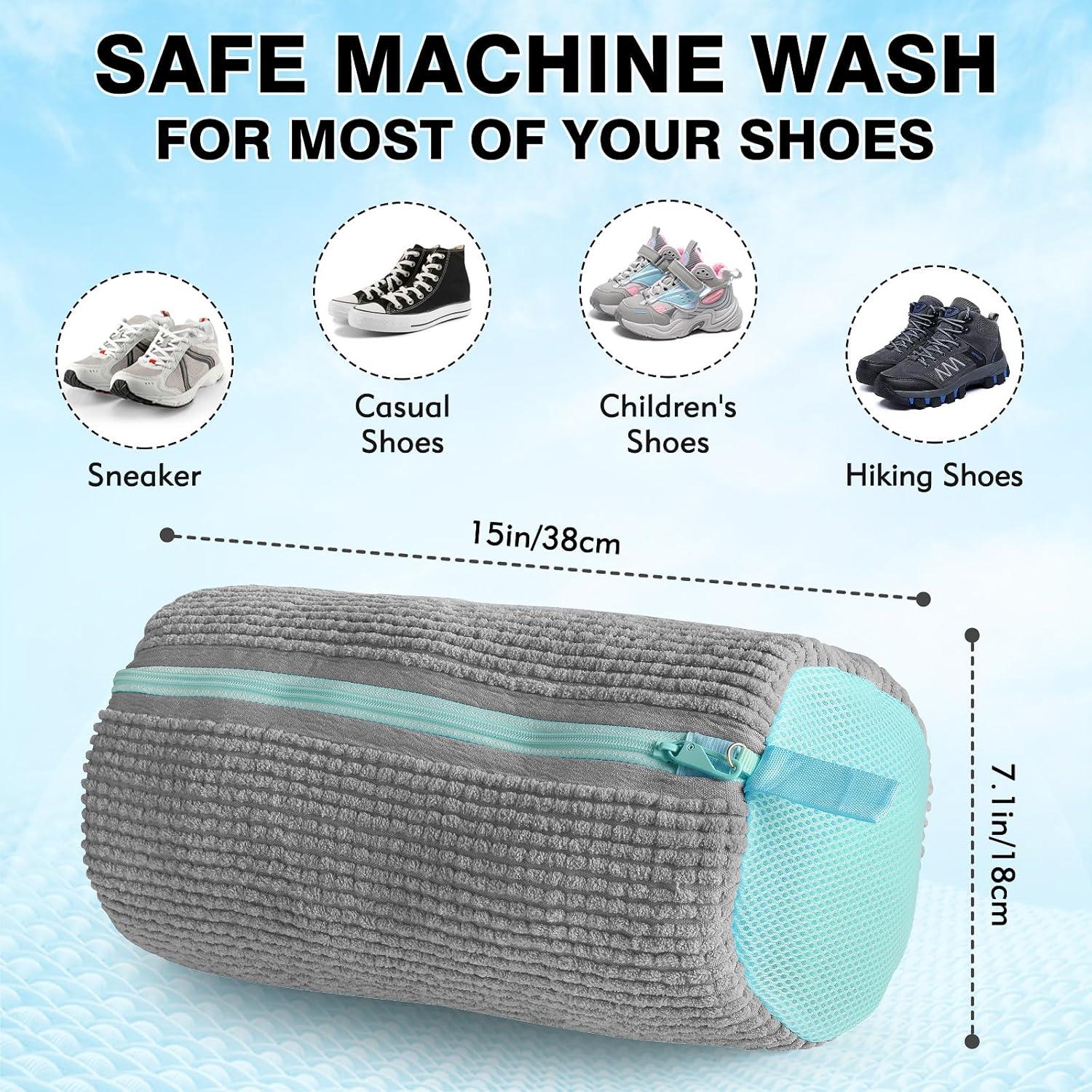 Bolsa de Lavado de Zapatos XPIZO Talla Única Gris 100% Segura