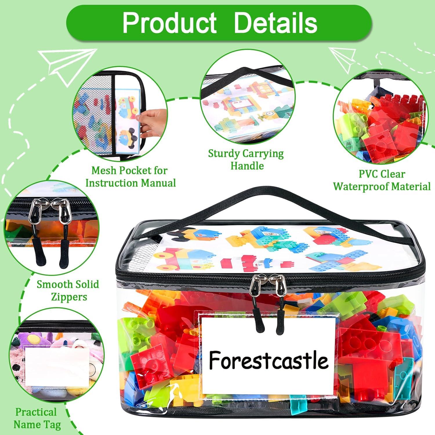 Bolsa de Almacenamiento de Juguetes POILKMNI 6 Paquetes PVC