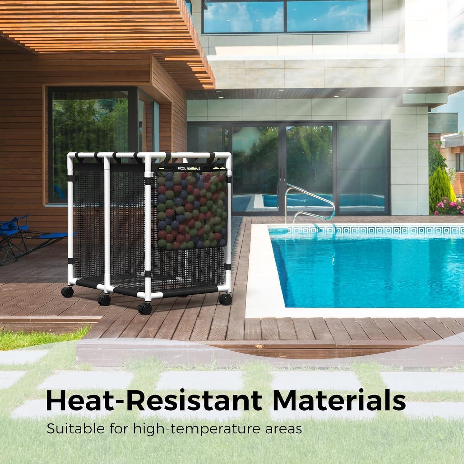 Bolsa Lateral de Malla Elástica POOL FELLOWS 50x50cm