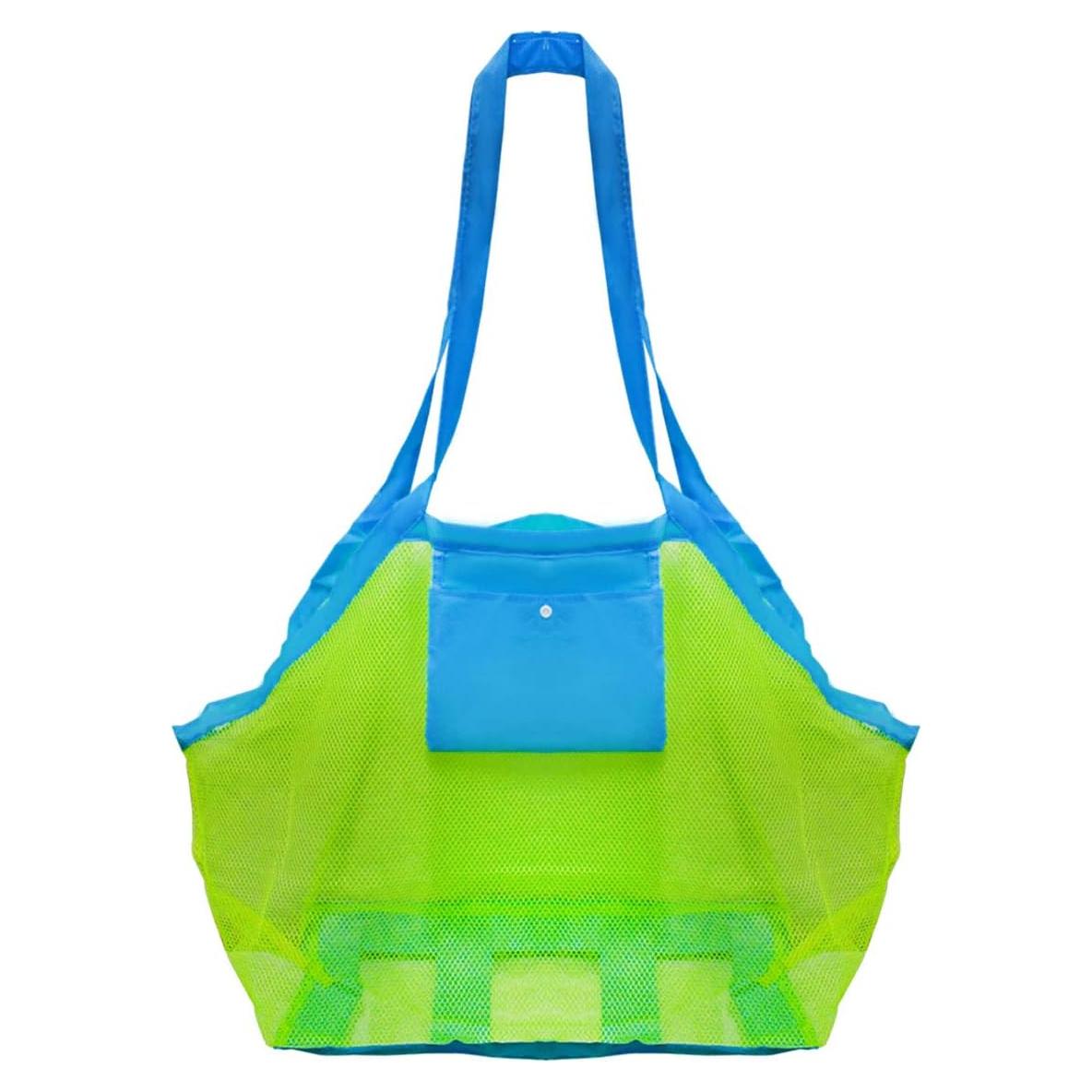 Bolsa de Playa de Malla Extra Grande TTSAM - Organizador de Juguetes