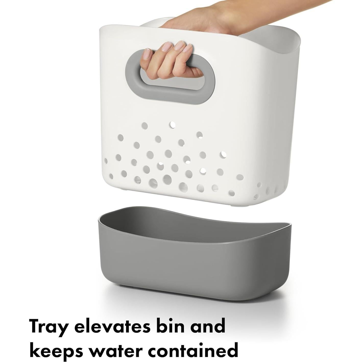 Contenedor de Juguetes de Baño OXO Tot - Gris 26.9L