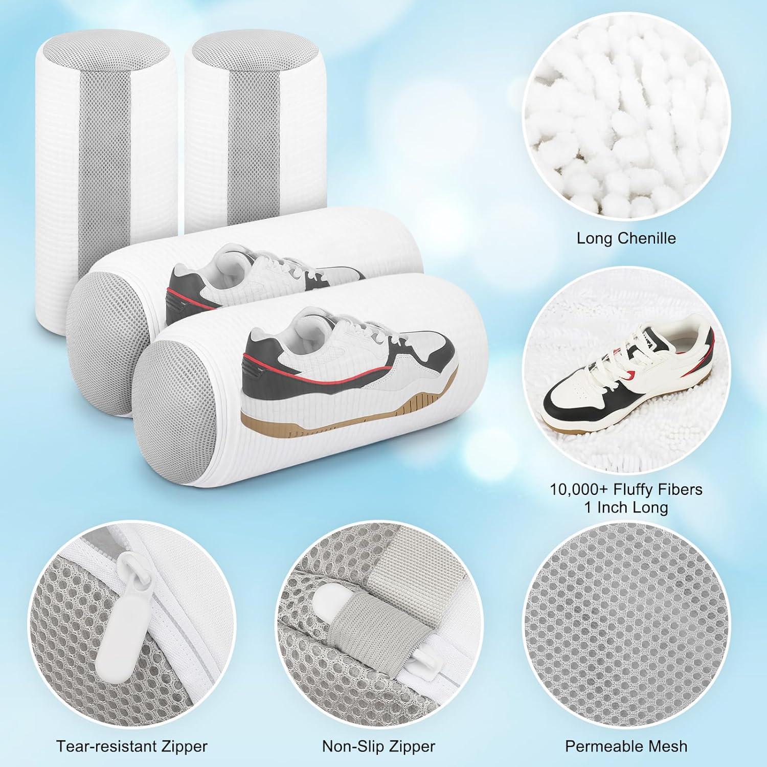 Bolsa de Lavado de Zapatos Reutilizable XSHBG-WHE - Blanco