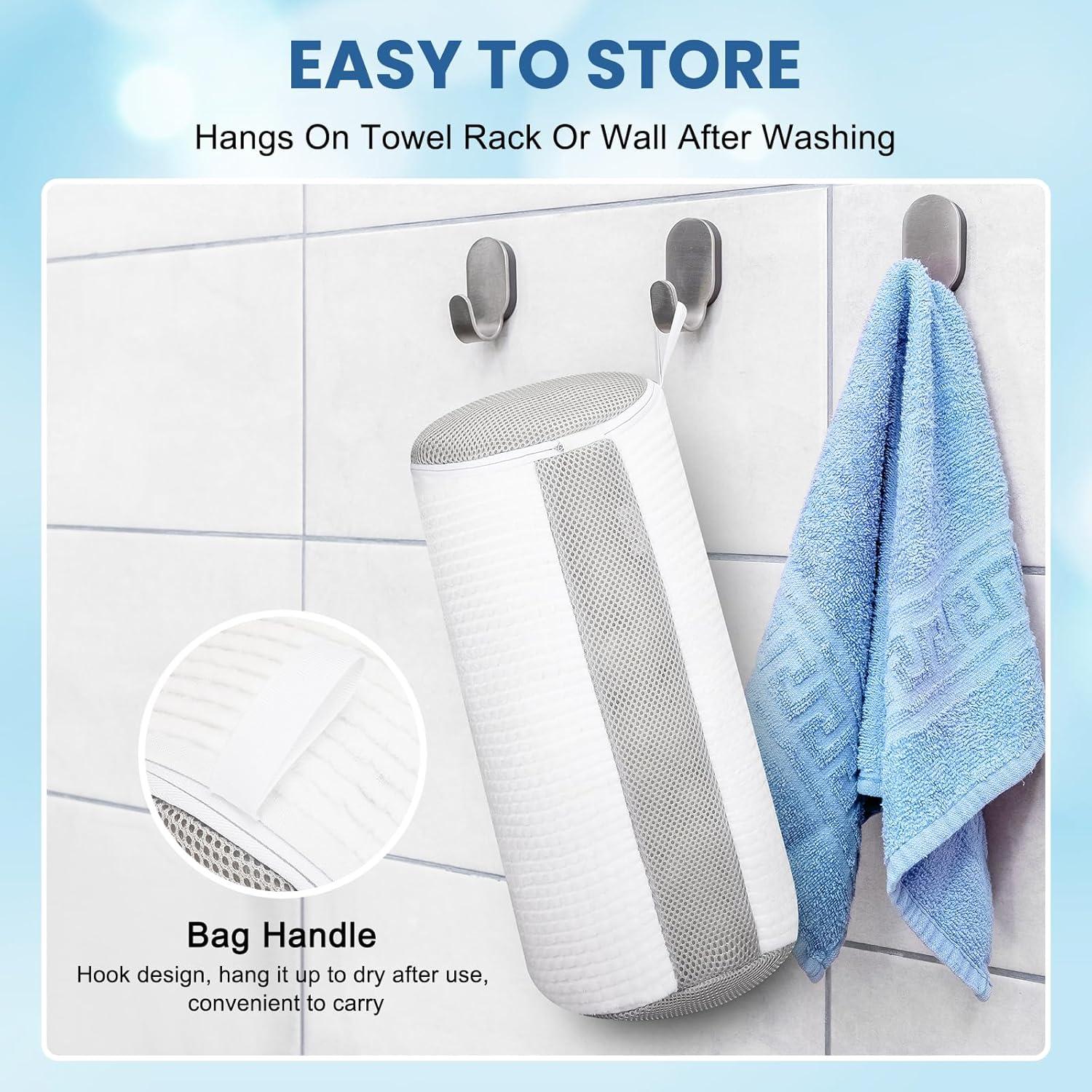 Bolsa de Lavado de Zapatos Reutilizable XSHBG-WHE - Blanco