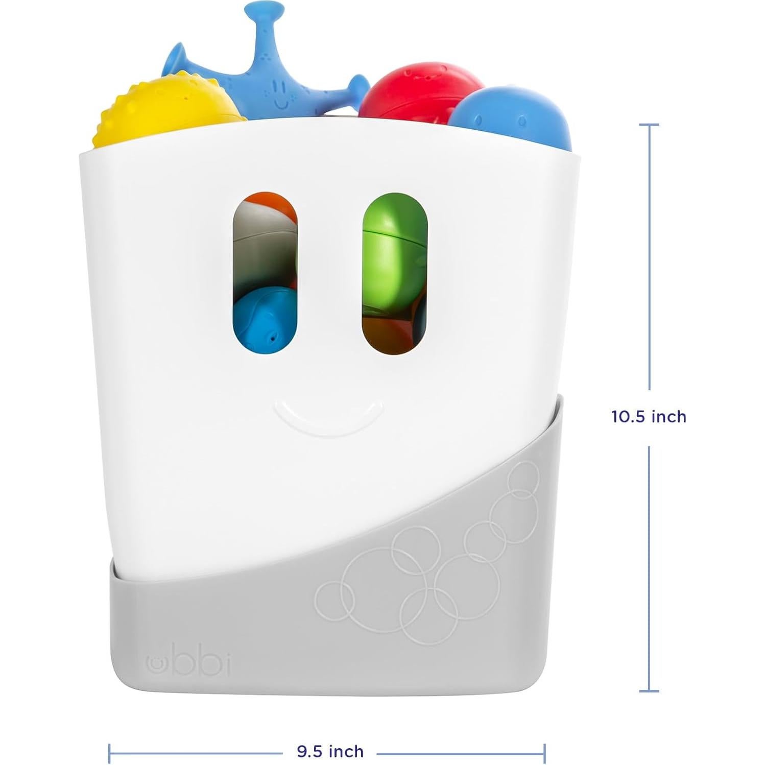 Organizador de Juguetes de Baño Ubbi con Caddy y Secado Rápido