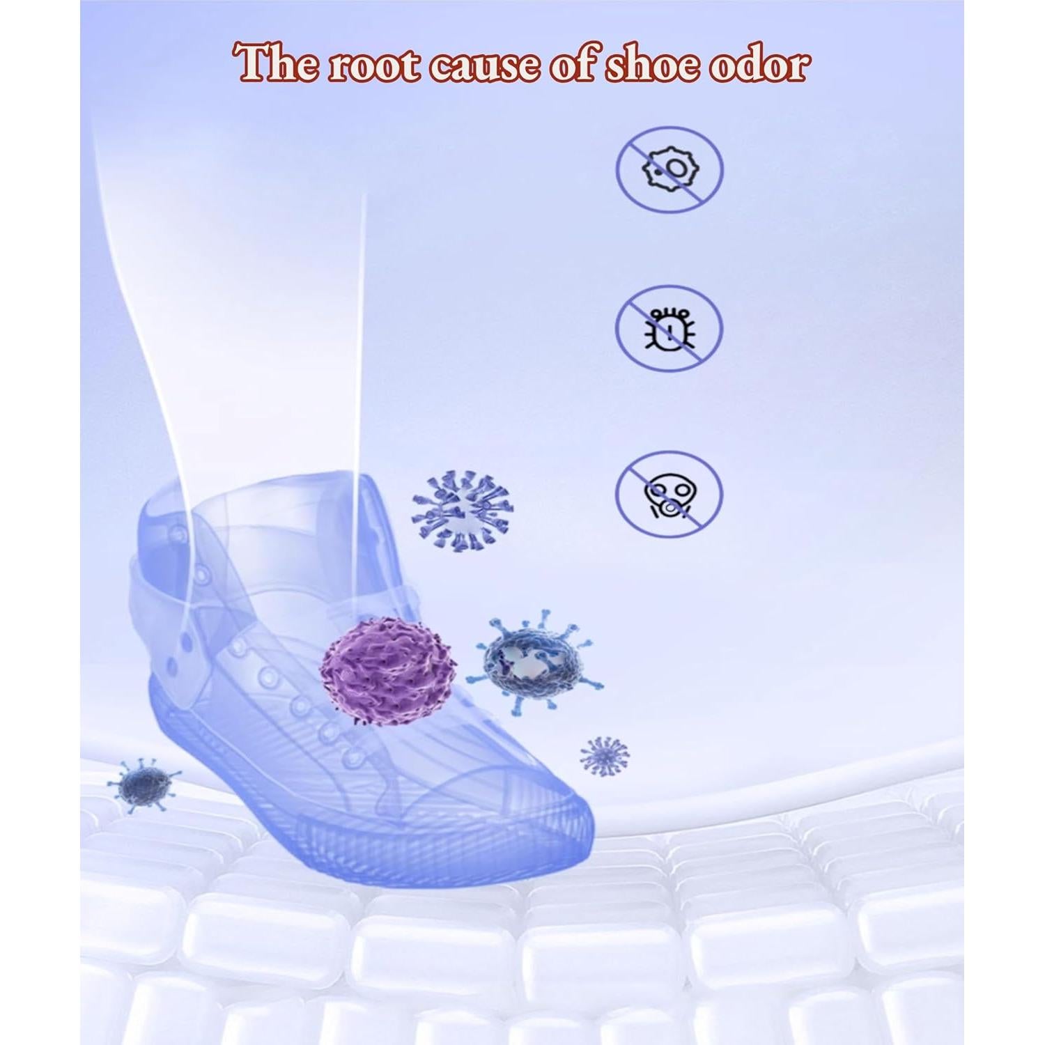 Secador de Zapatos Eléctrico Bewinner 280x200x278mm Portátil