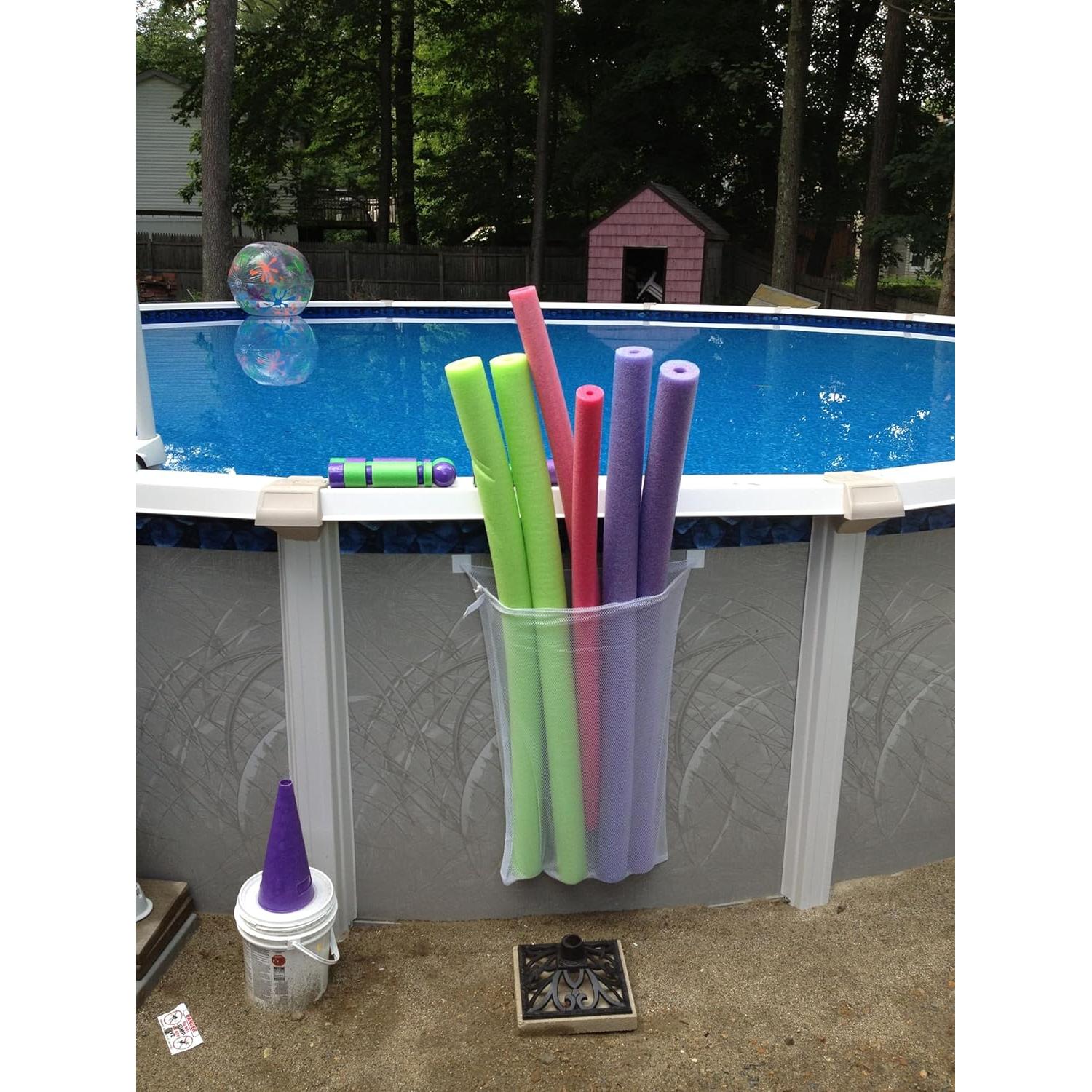 Bolsas de Almacenamiento de Malla para Piscina MCNULGUR - 4 Piezas