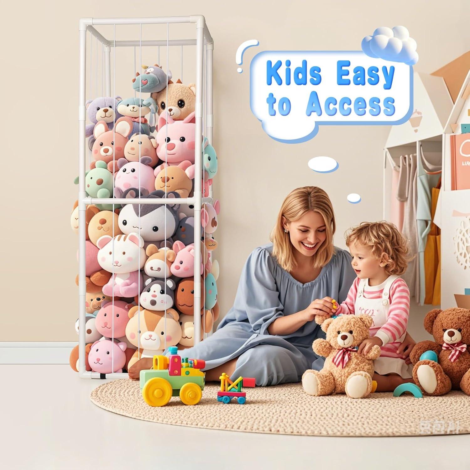 Organizador de Juguetes EULXSUD PVC 149.86cm para Peluches