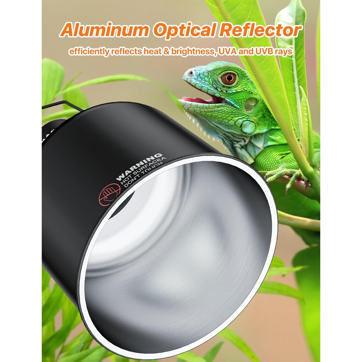 Fijaciones de Luz de Reptil LURMMUE 5.5" Certificadas ETL